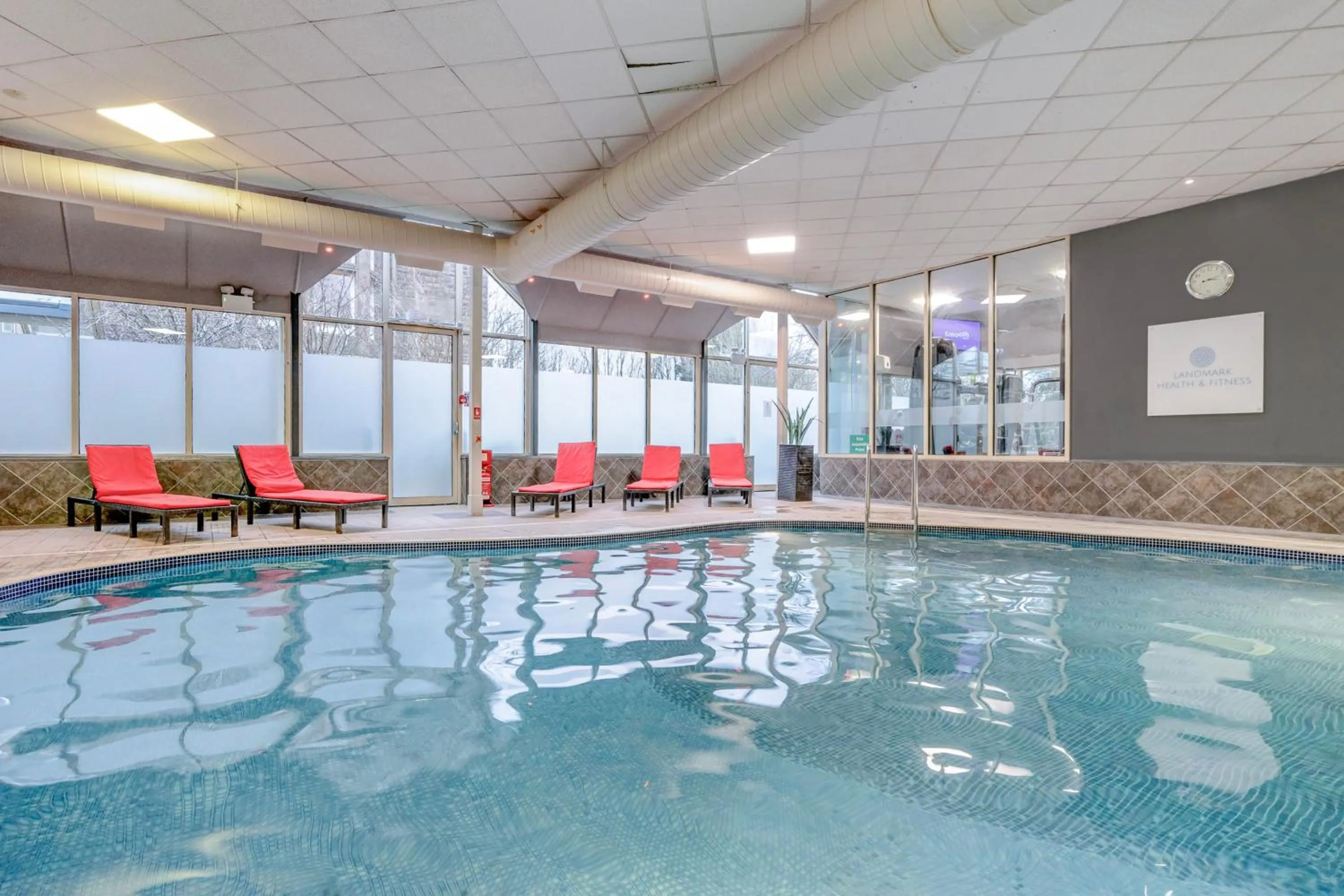 Swimming pool in The Landmark Hotel and SPA Leisure Club Dundee By Sunday