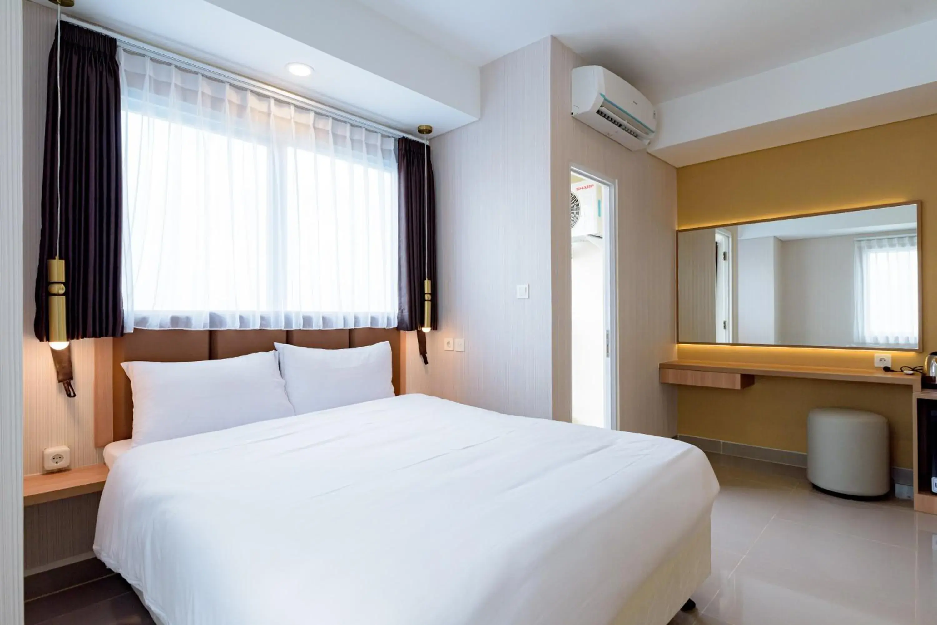 Bedroom, Bed in RedLiving Apartemen B Residence BSD - BE Urban Hotel Bedroom, Bed in RedLiving Apartemen B Residence BSD - BE Urban Hotel