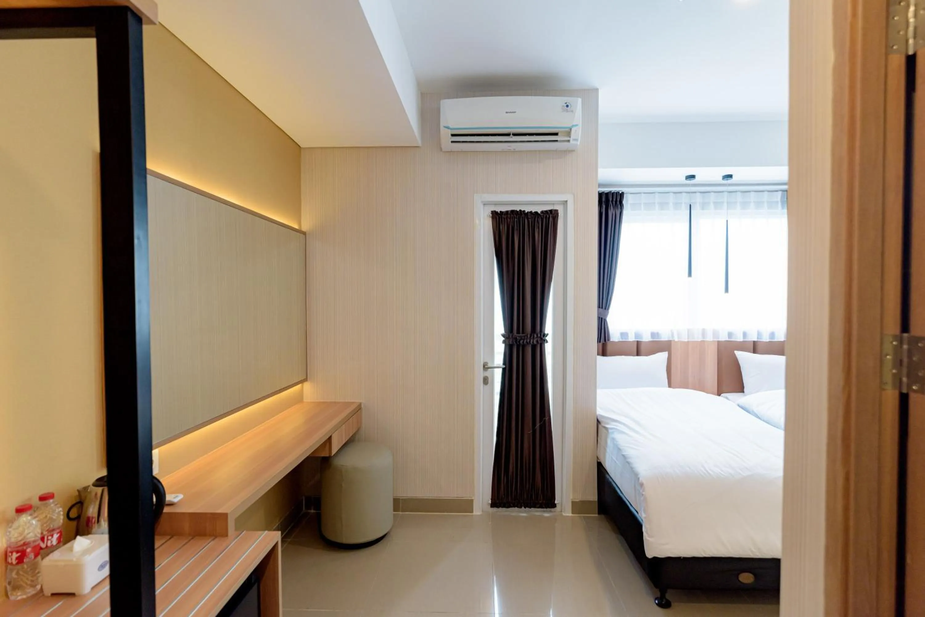 Bedroom, Bed in RedLiving Apartemen B Residence BSD - BE Urban Hotel