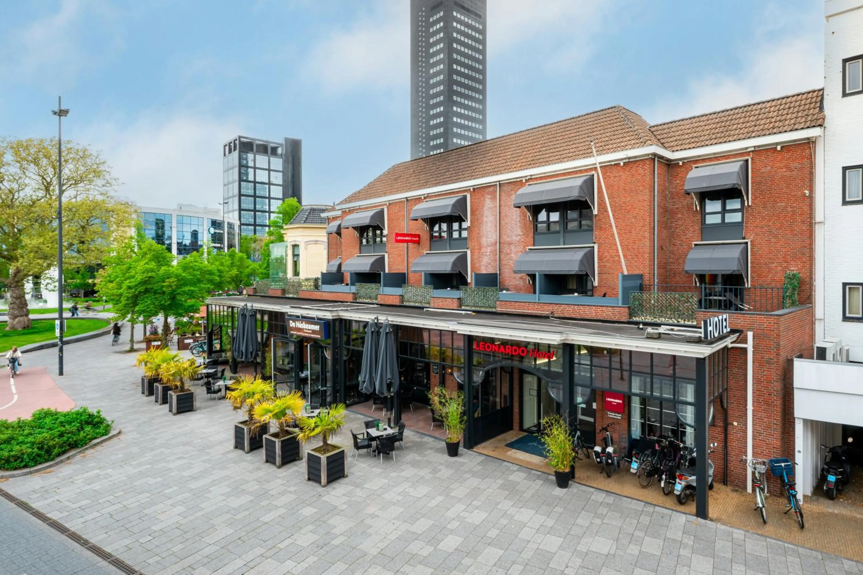 Property building in Leonardo Oranje Hotel Leeuwarden