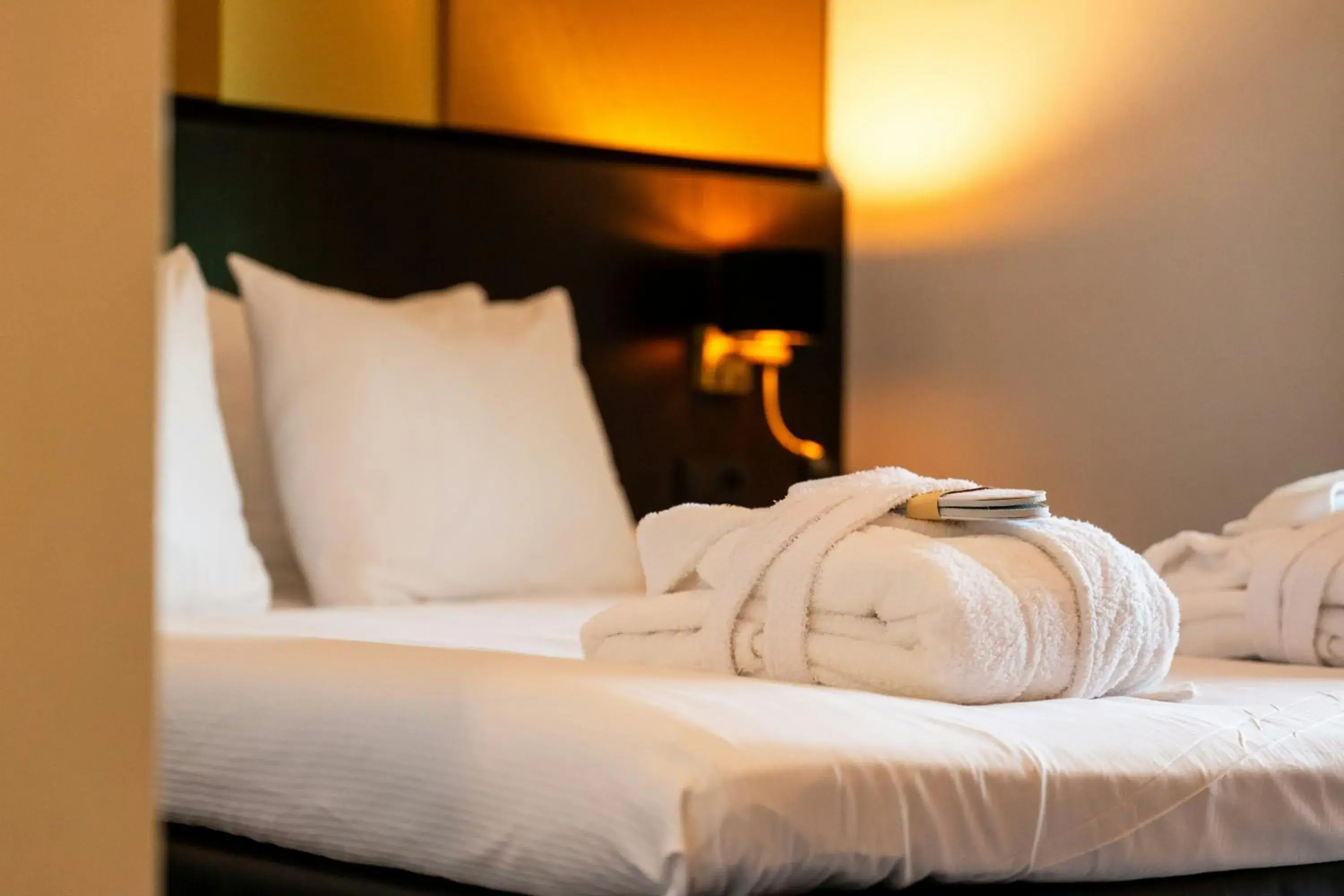 Bedroom, Bed in Leonardo Oranje Hotel Leeuwarden Bedroom, Bed in Leonardo Oranje Hotel Leeuwarden