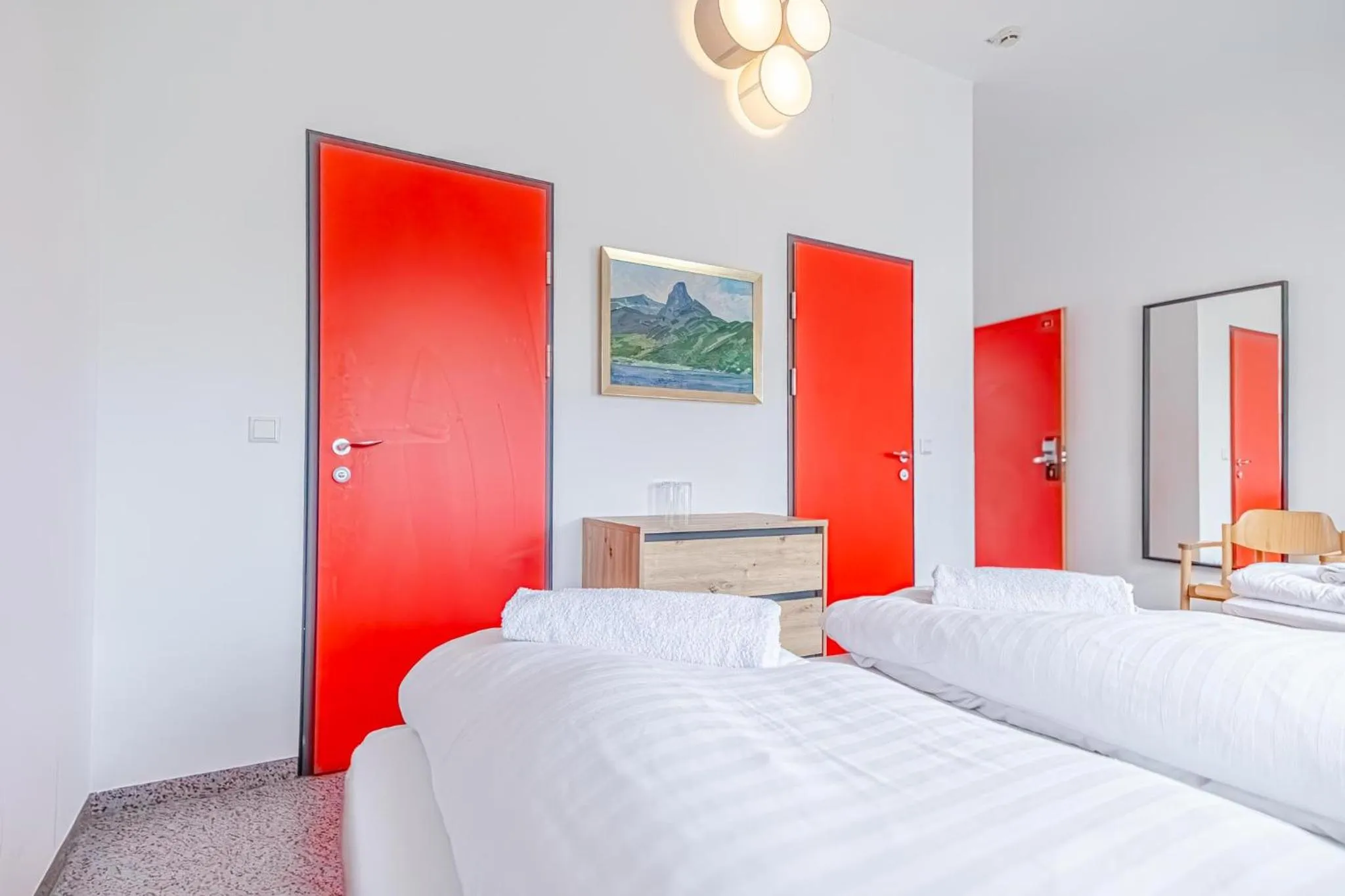 Bedroom, Bed in Hotel Astral Vienna