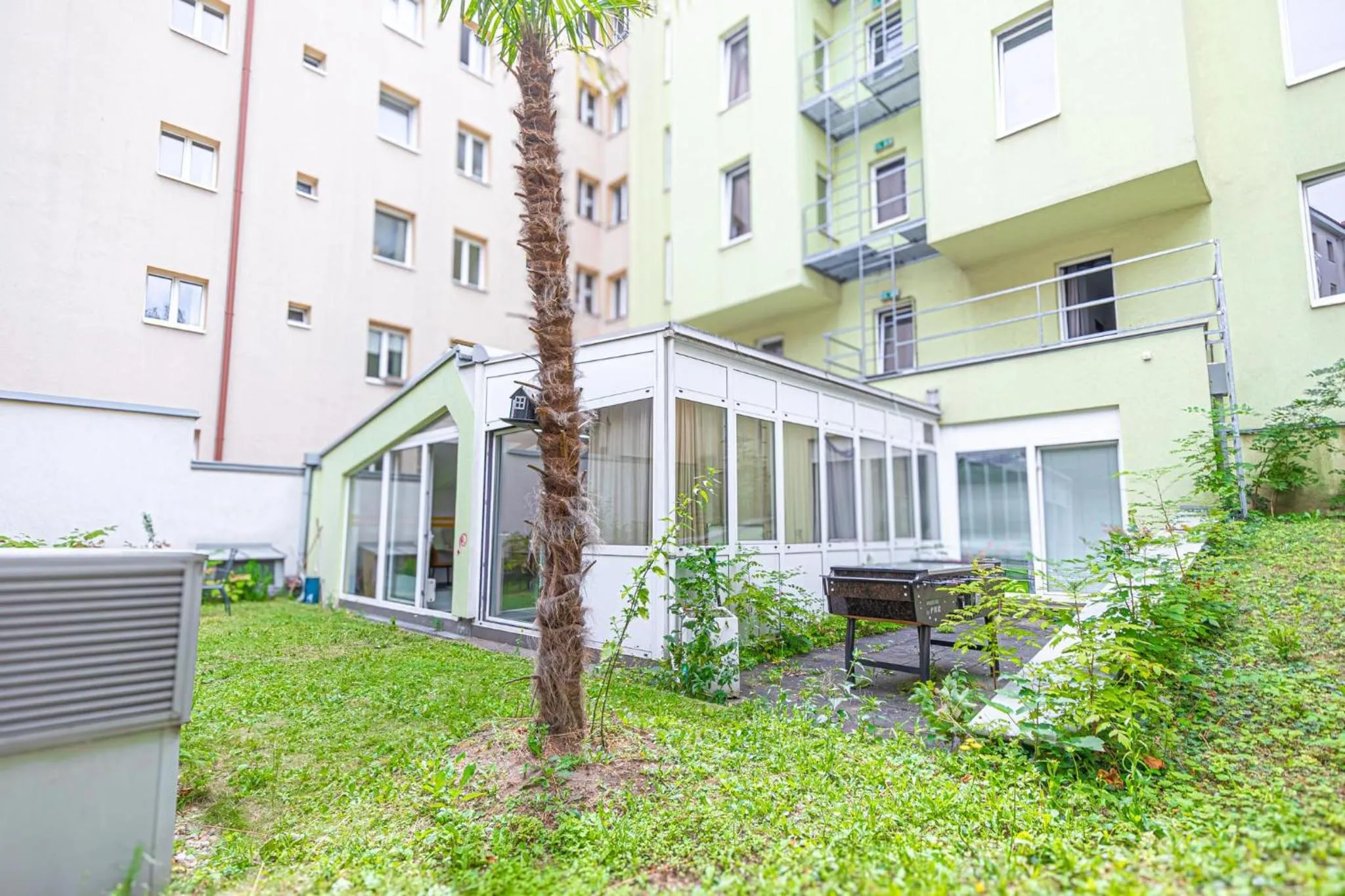 Garden in Hotel Astral Vienna