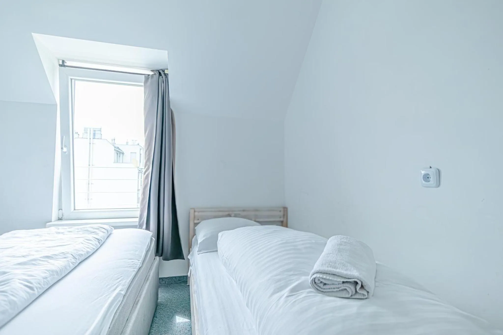 Bedroom, Bed in Hotel Astral Vienna