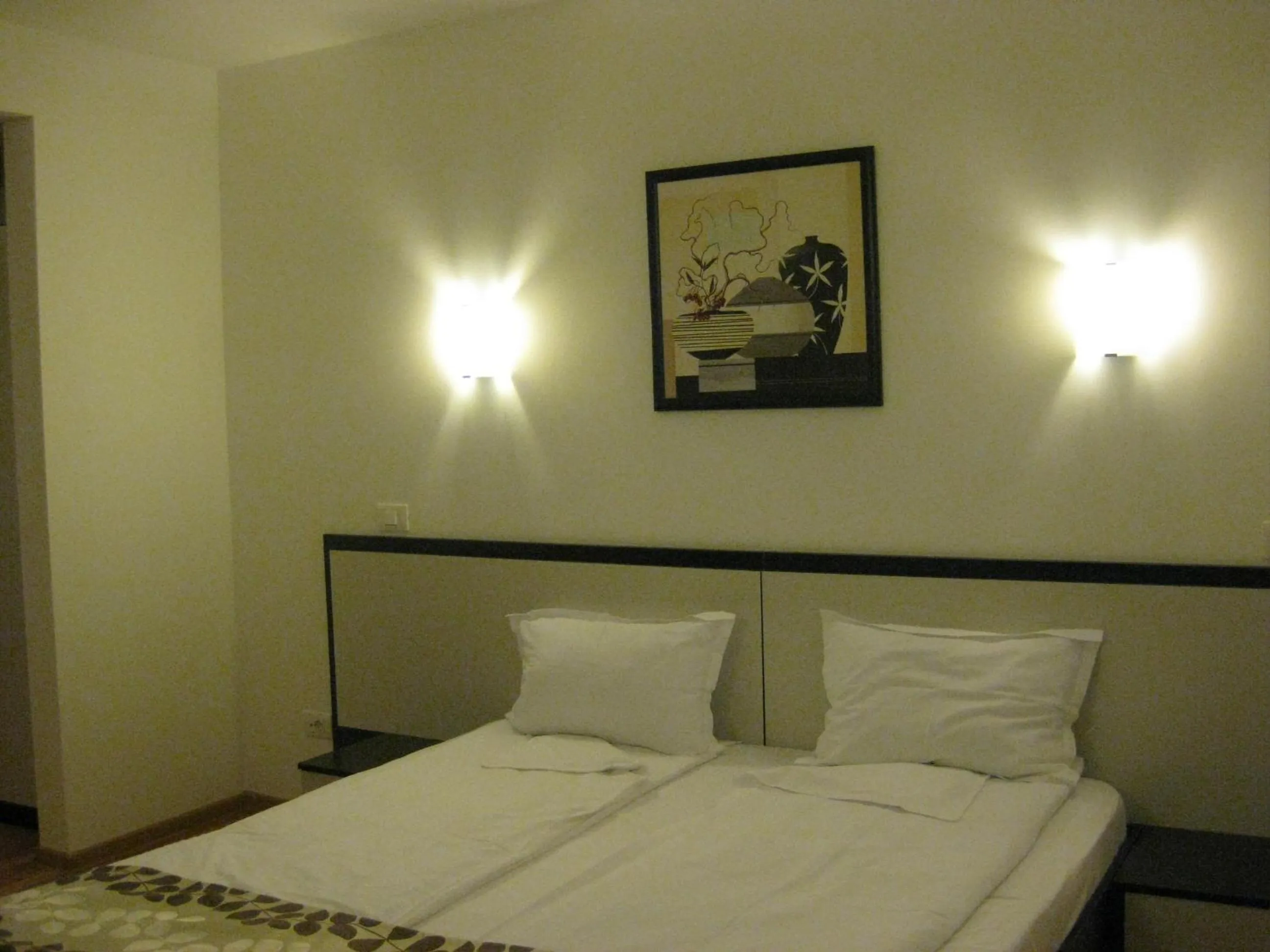 Bed in Hotel Anina