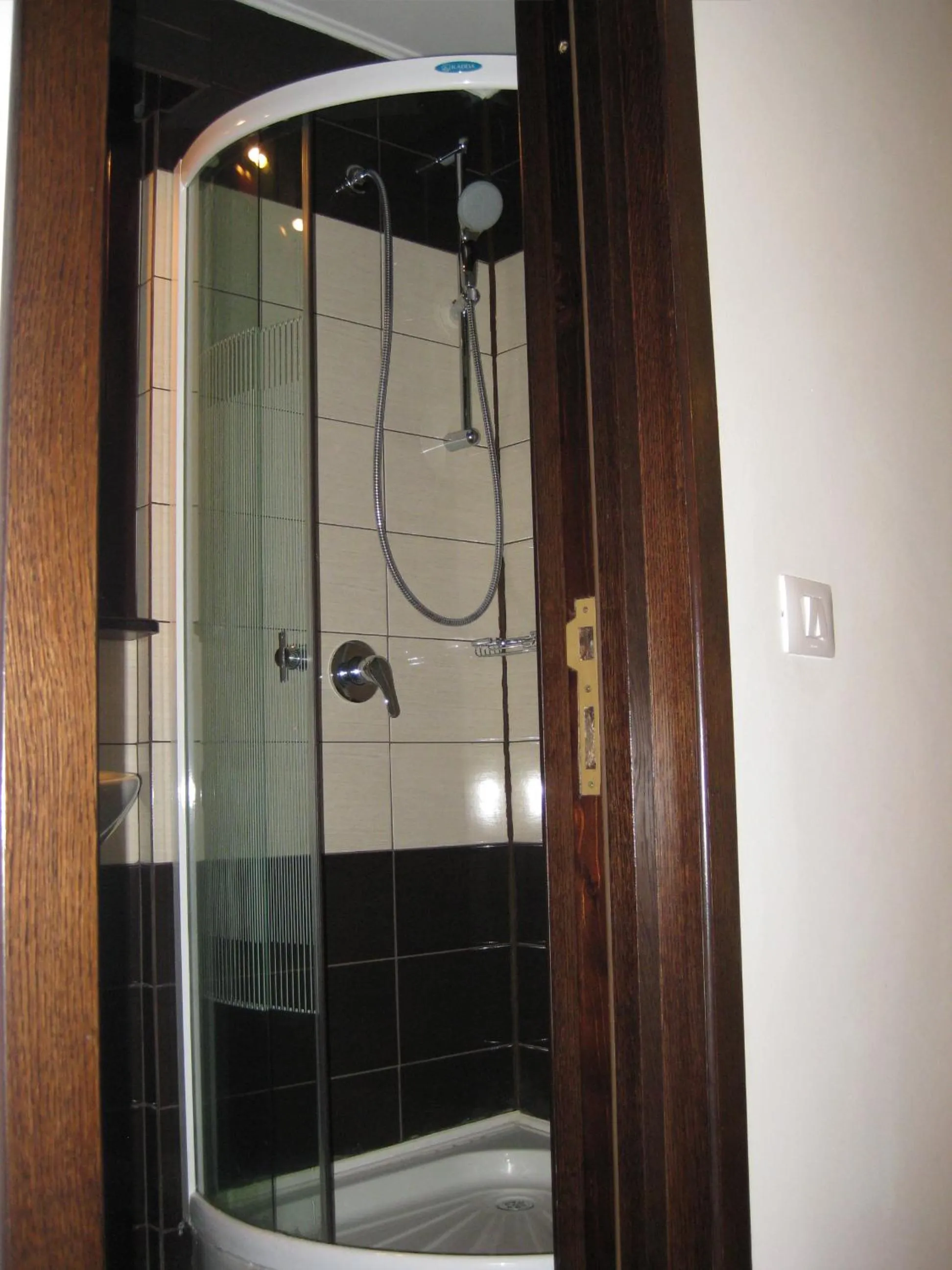 Shower in Hotel Anina