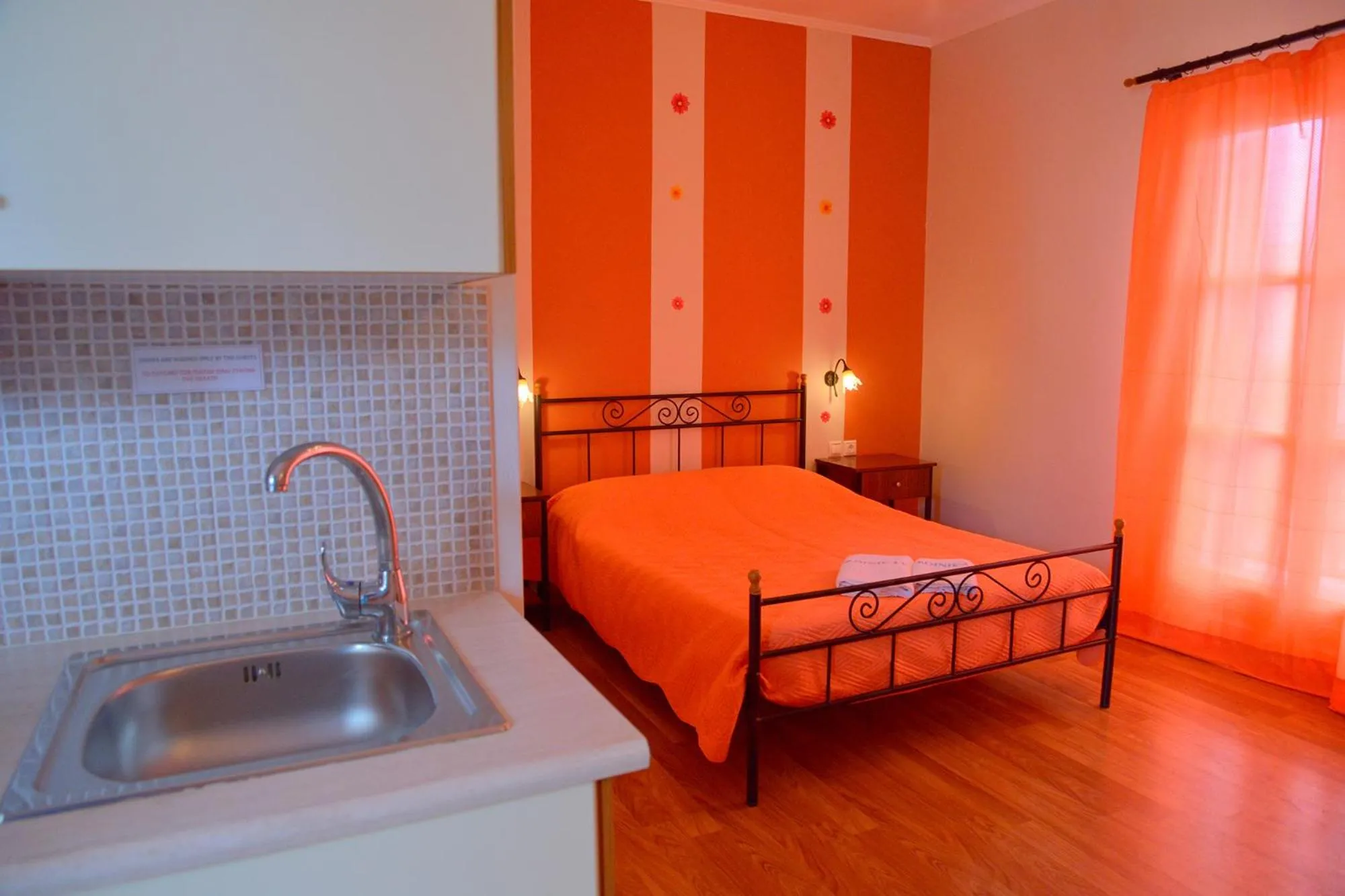 Bed in Finikas Studios
