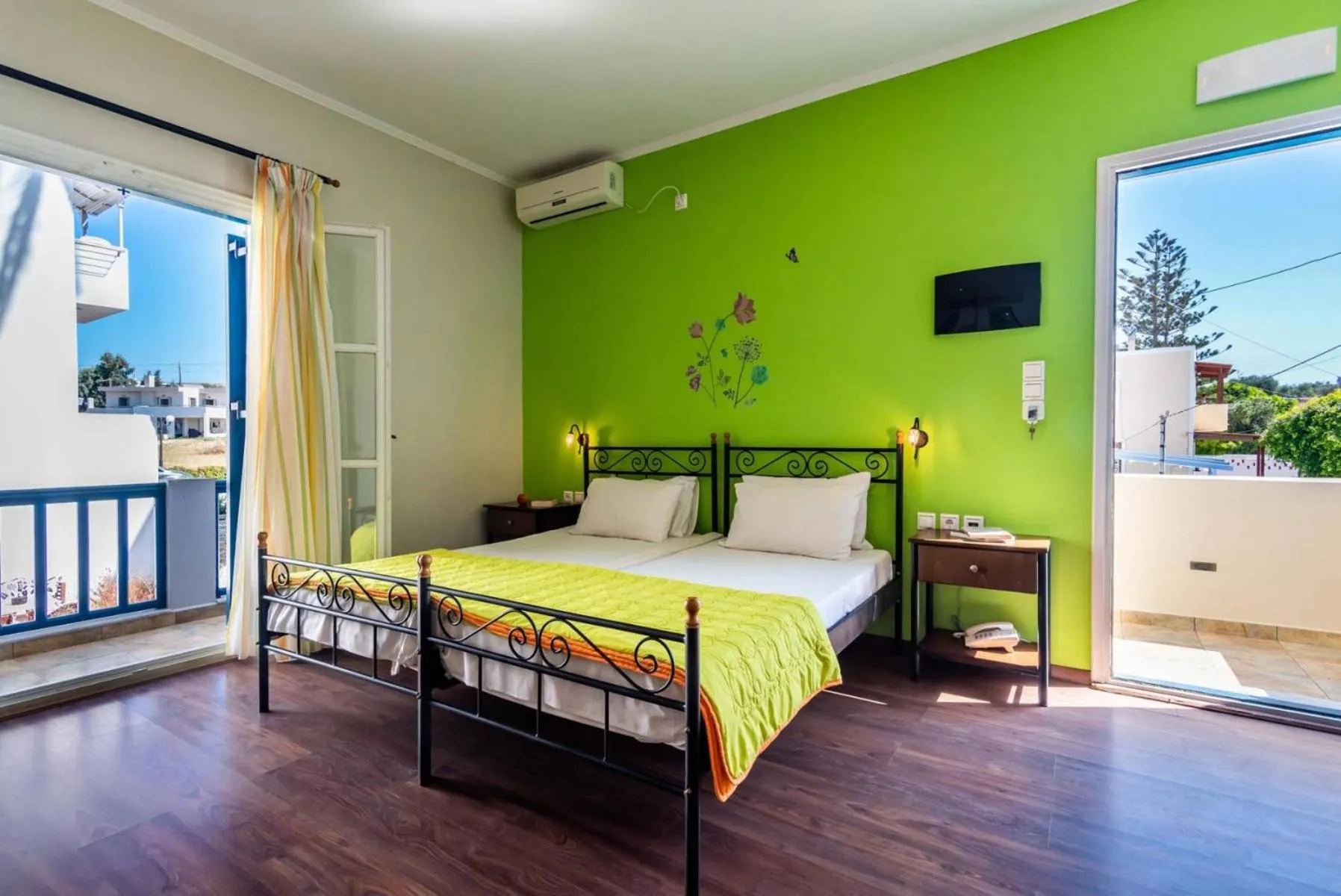 Bed in Finikas Studios