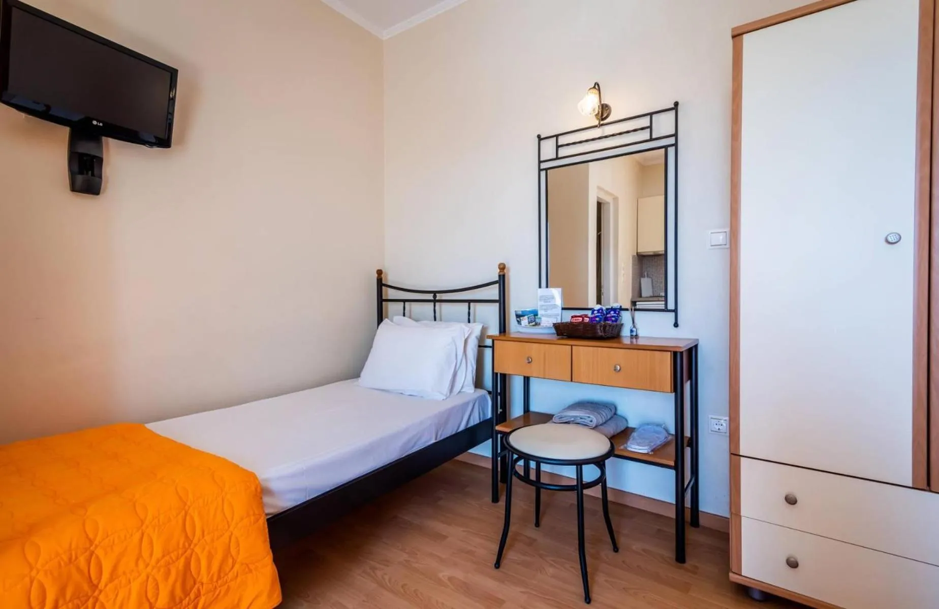 Bed in Finikas Studios