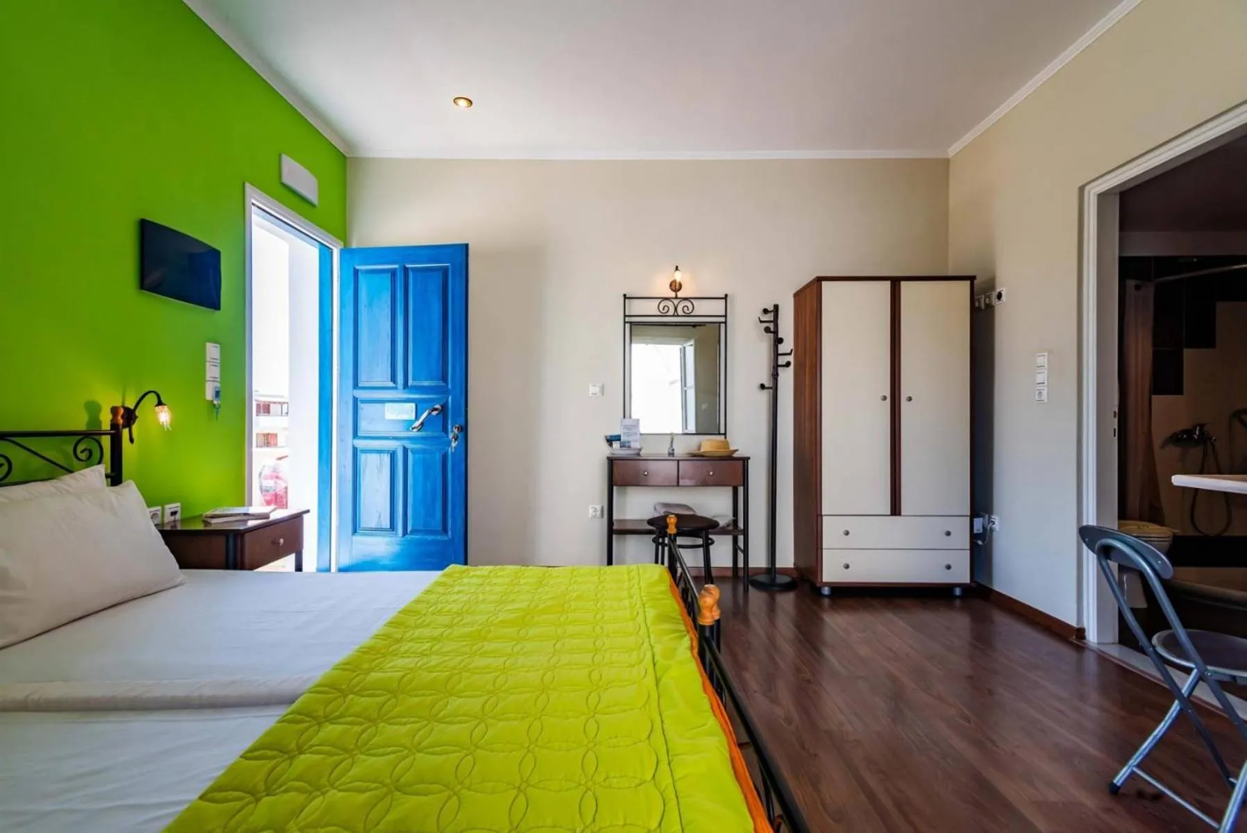 Bed in Finikas Studios