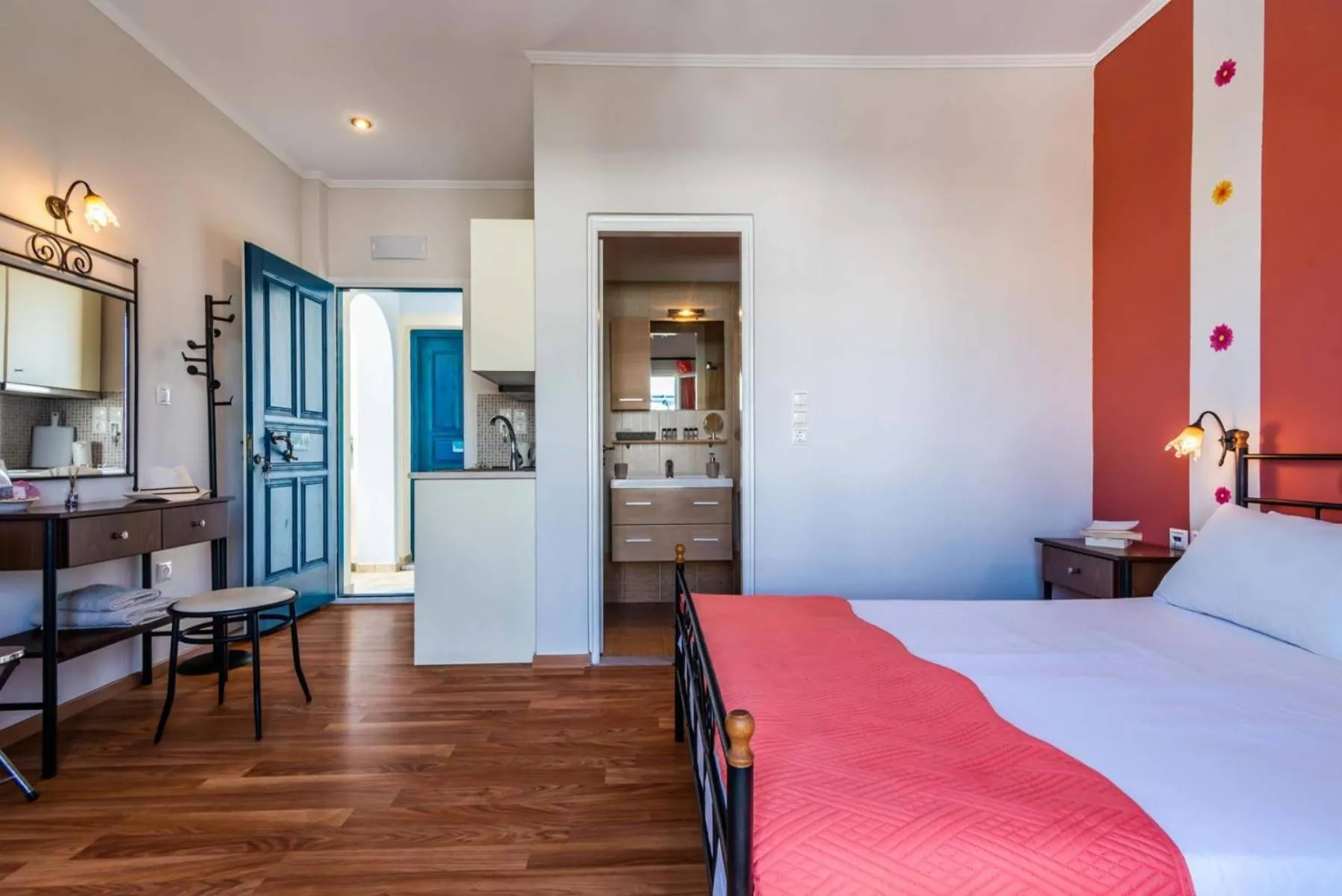 Bed in Finikas Studios