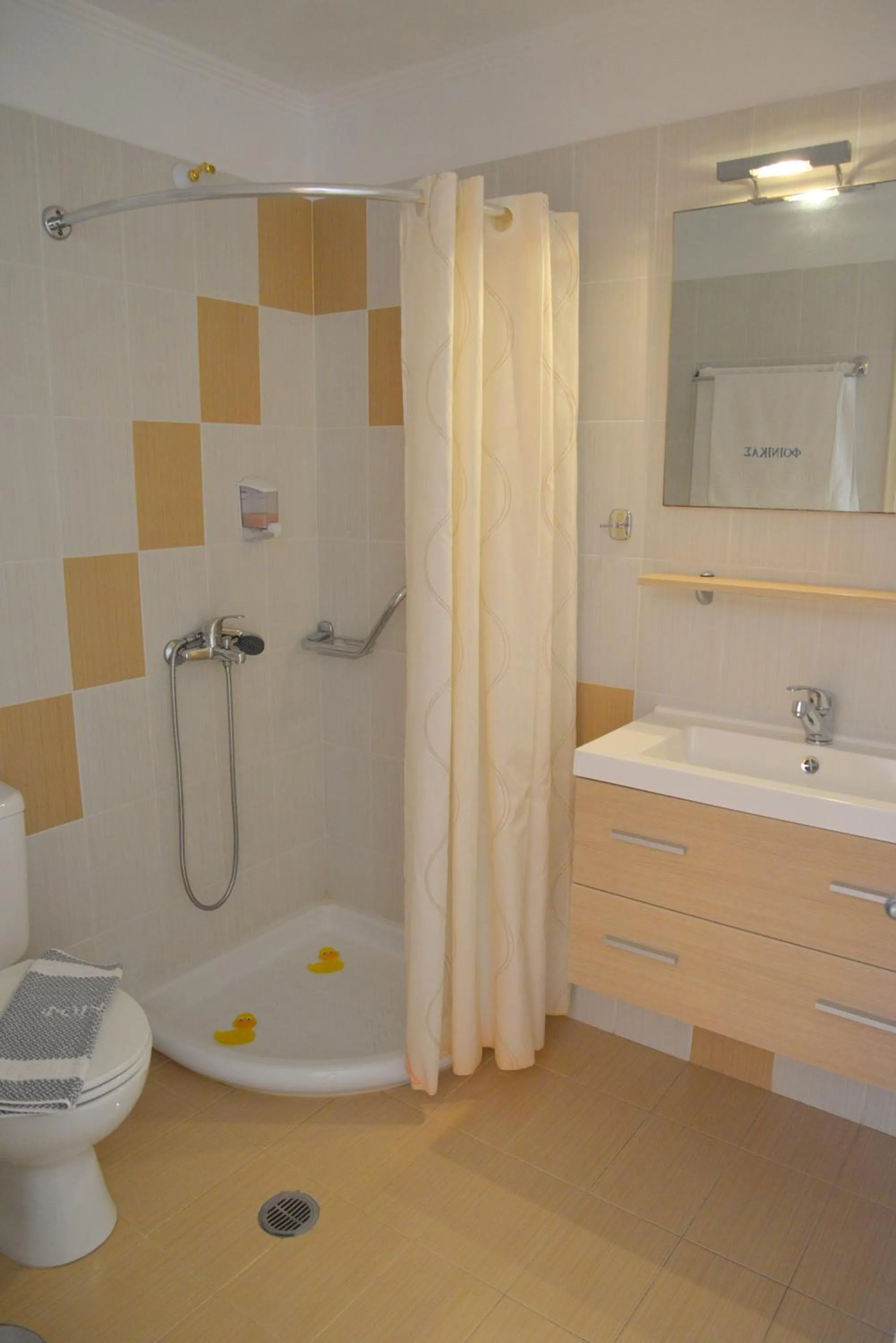 Shower in Finikas Studios