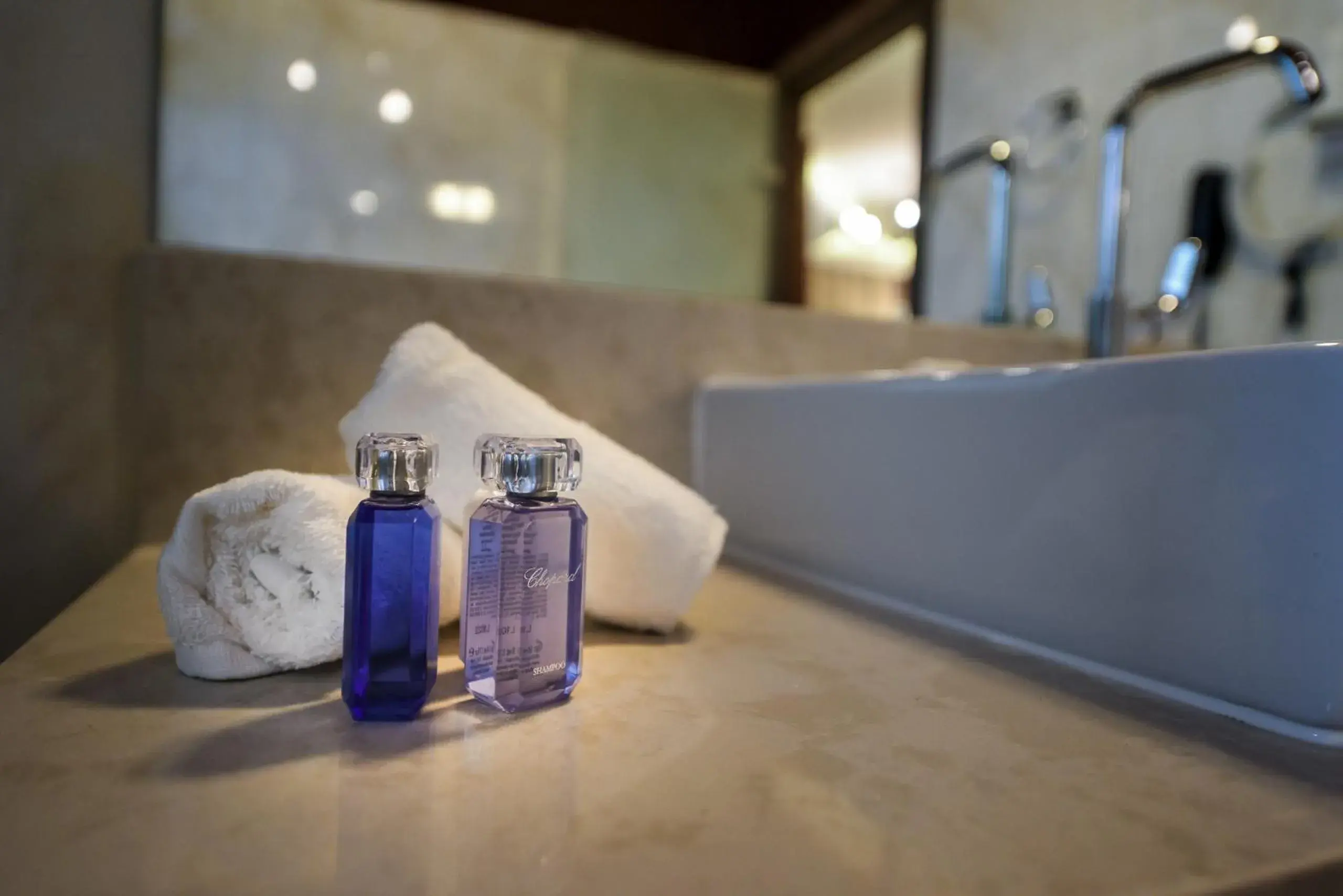 Bathroom in Elegance Luxury Executive Suites - Adults Only Bathroom in Elegance Luxury Executive Suites - Adults Only