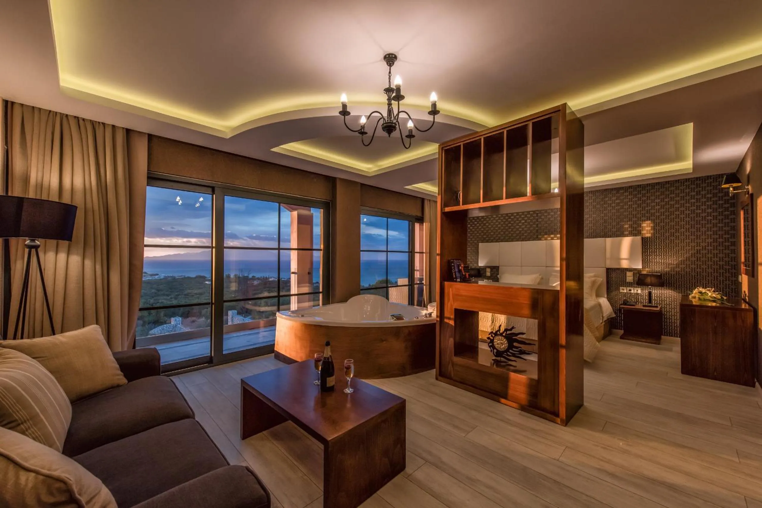 Living room in Elegance Luxury Executive Suites - Adults Only