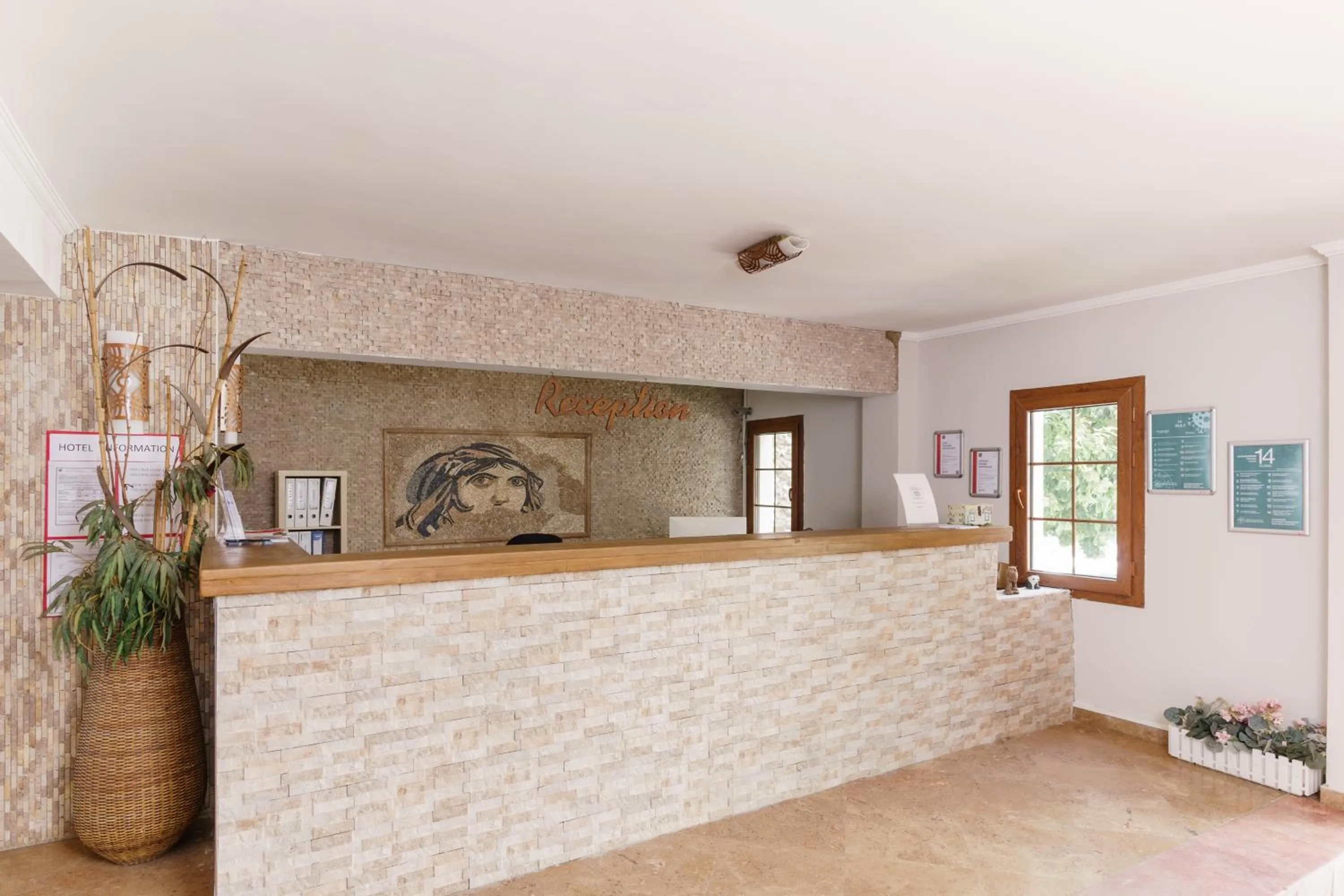 Lobby or reception in Costa Bitezhan Beach Hotel