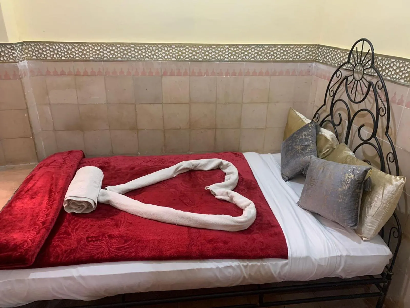 Bed in Riad Douja