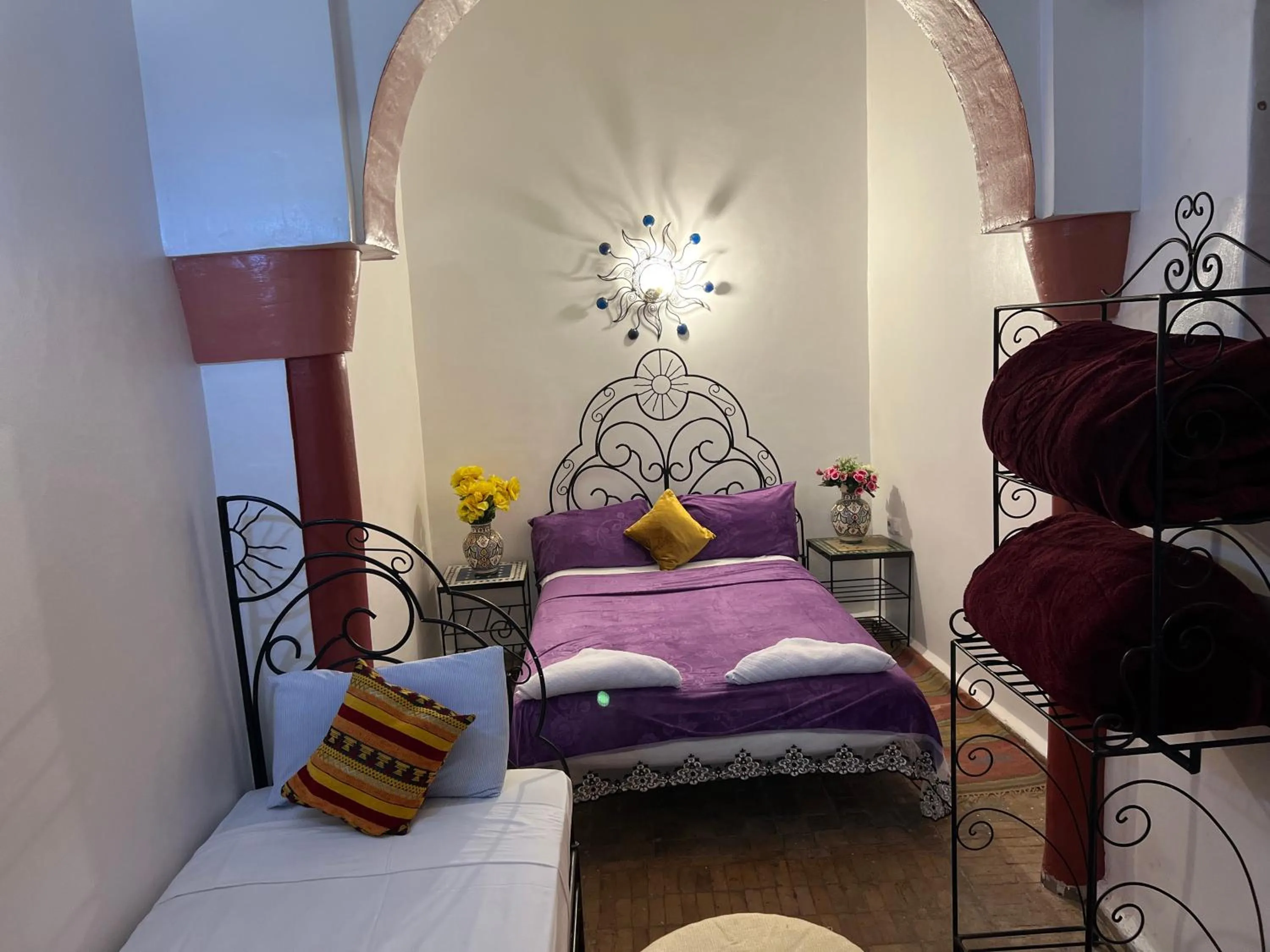 Bed in Riad Douja