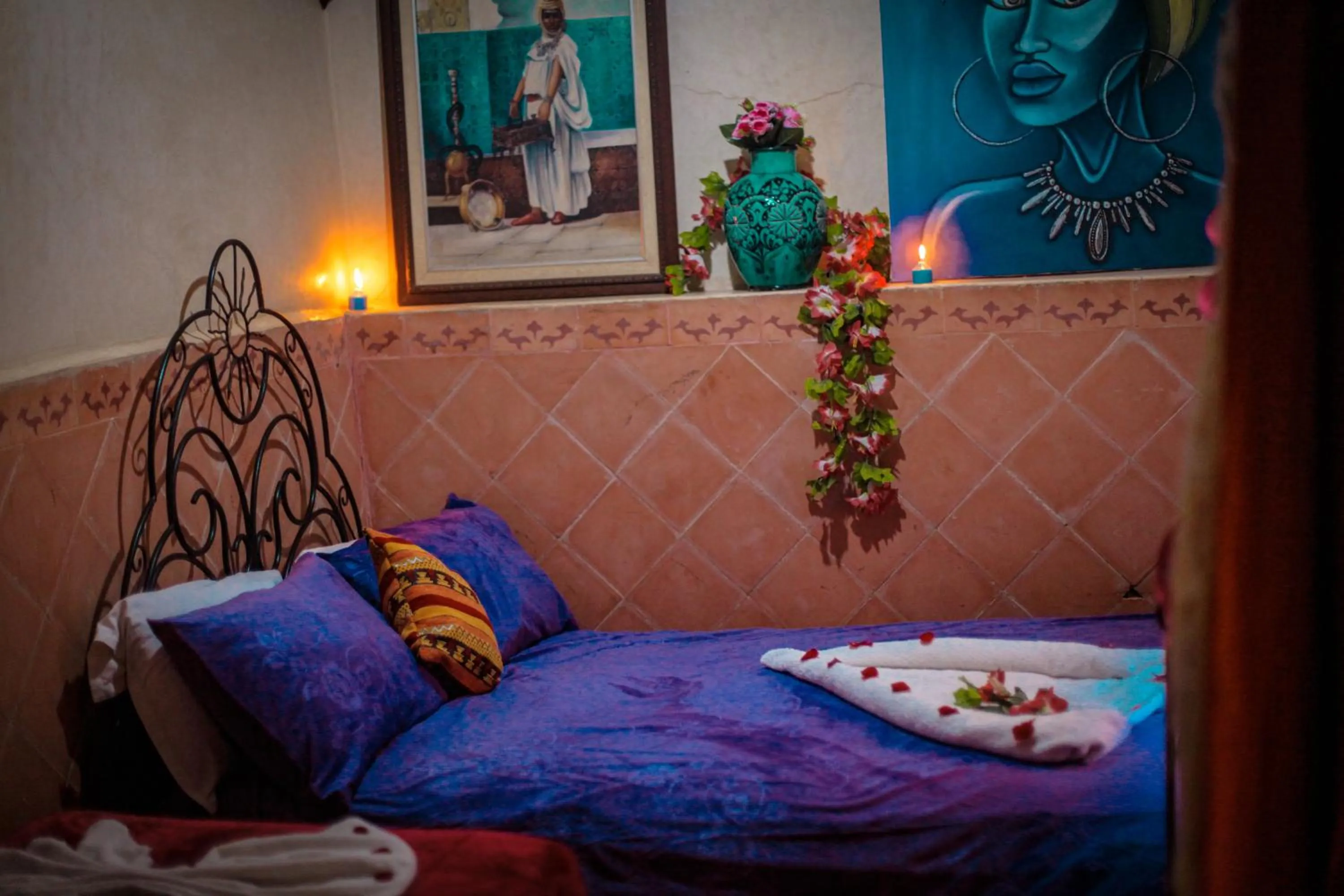Bed in Riad Douja