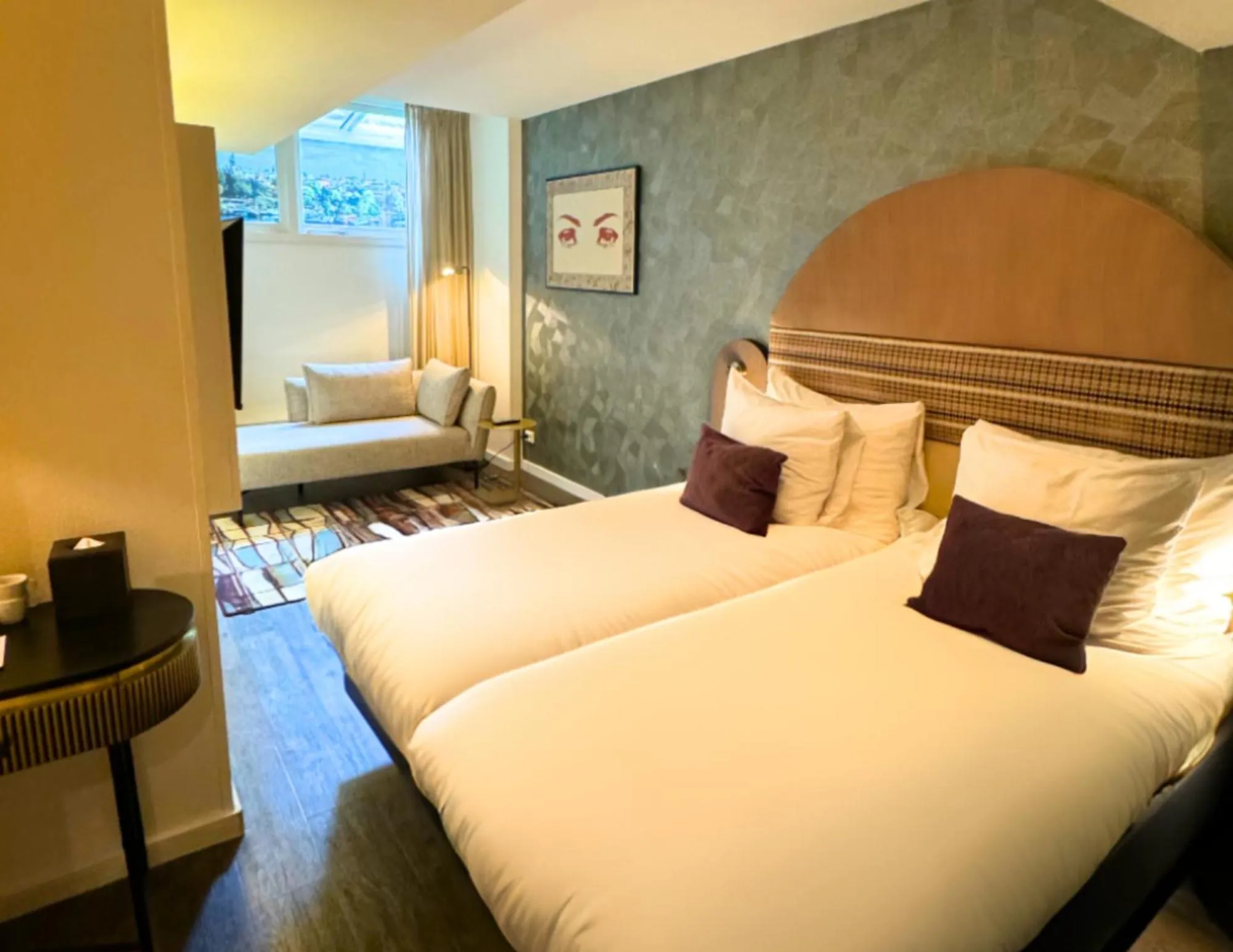 Bedroom, Bed in Boutique Hotel Albus Amsterdam Centre