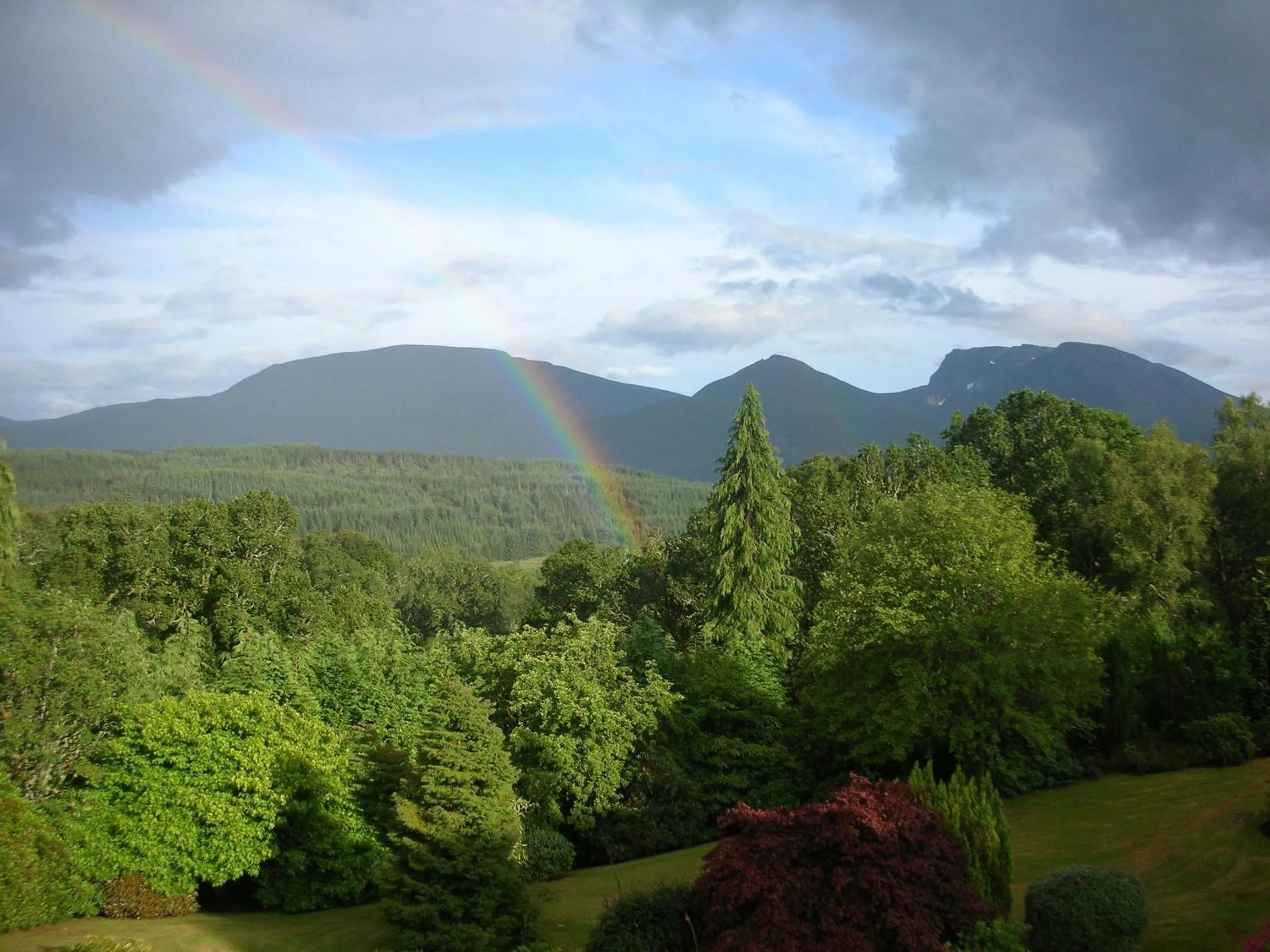Mountain view in Torbeag House
