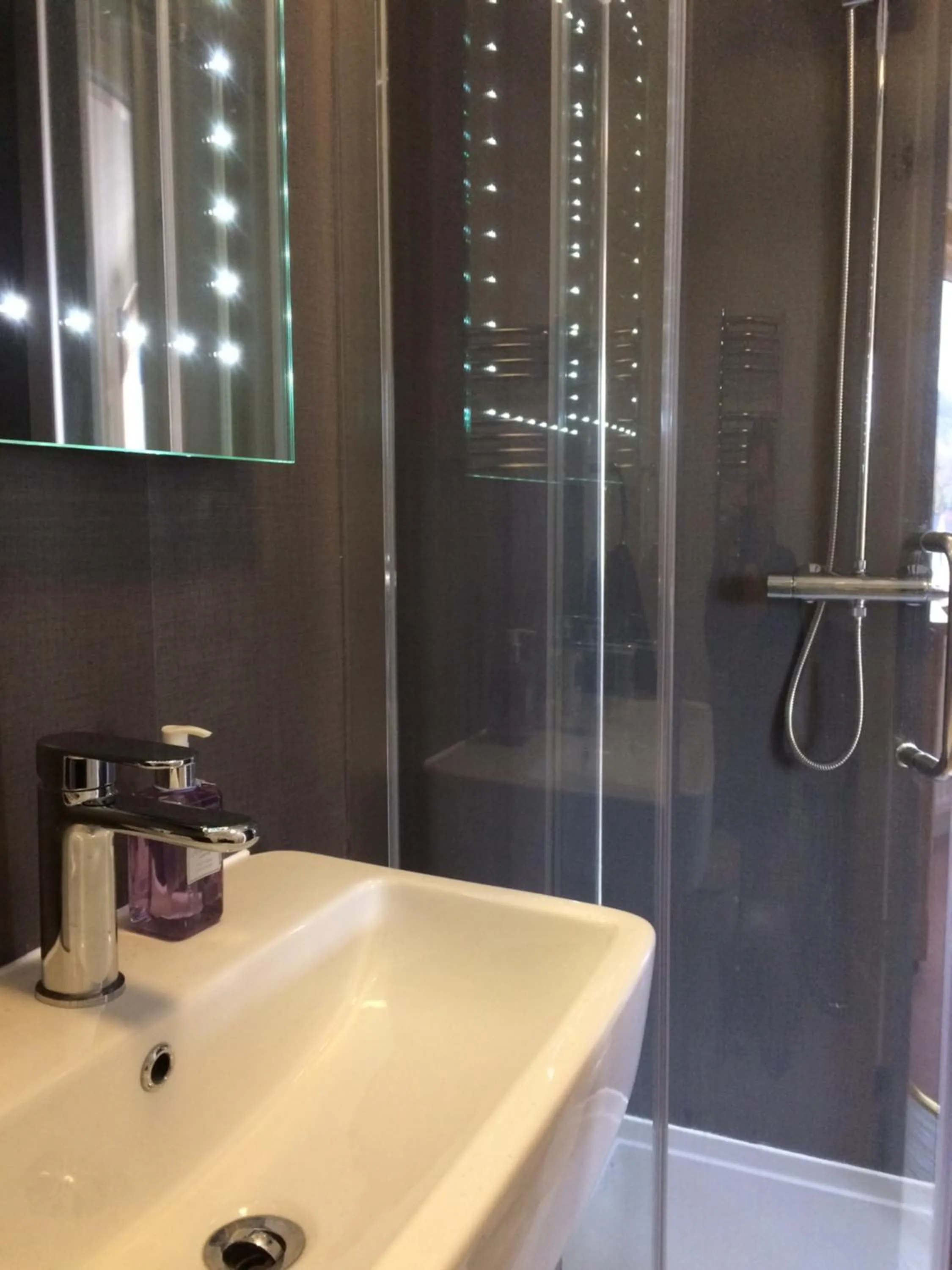 Shower in Torbeag House