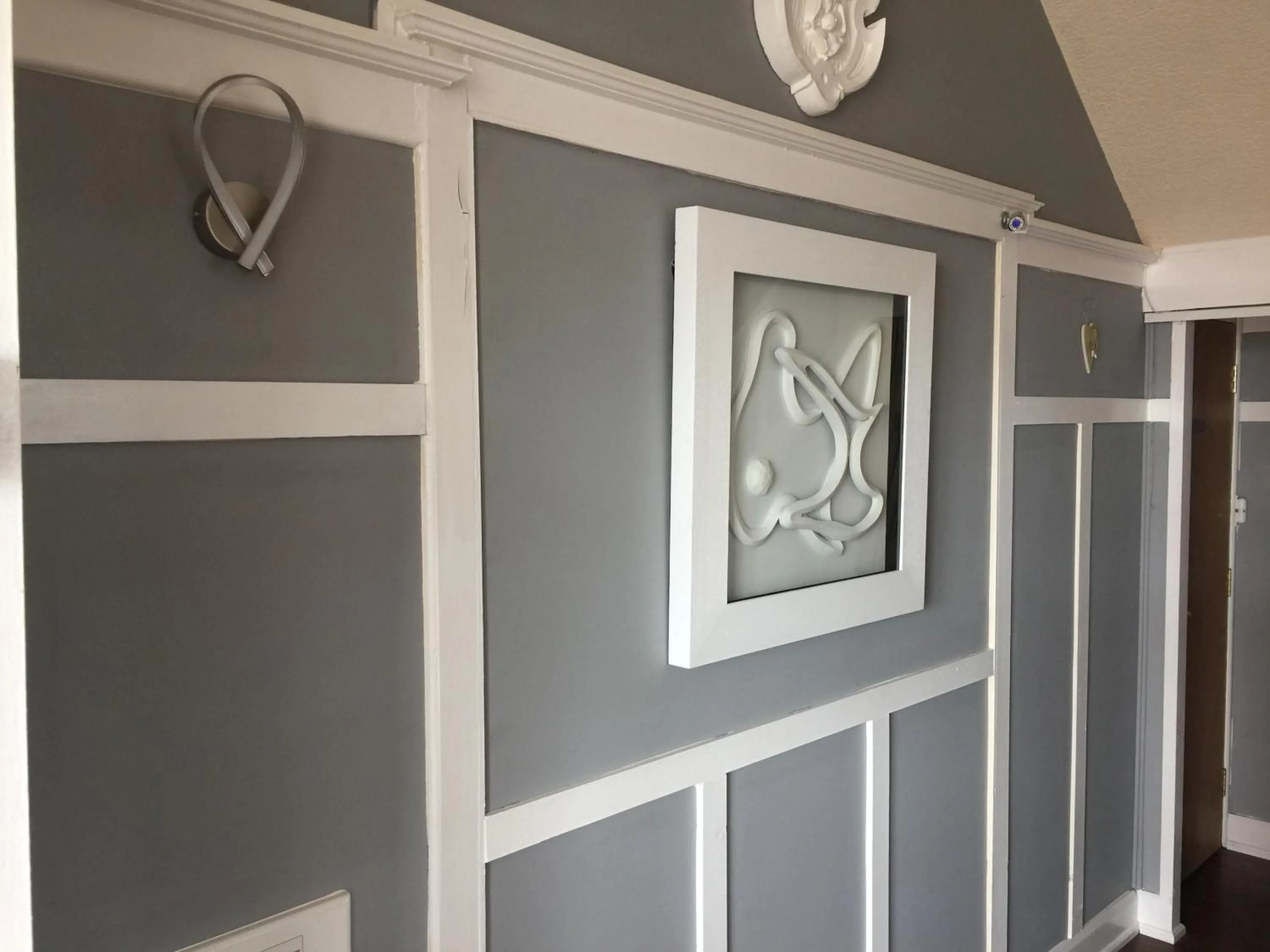 Decorative detail in The Fossil Tree Hotel