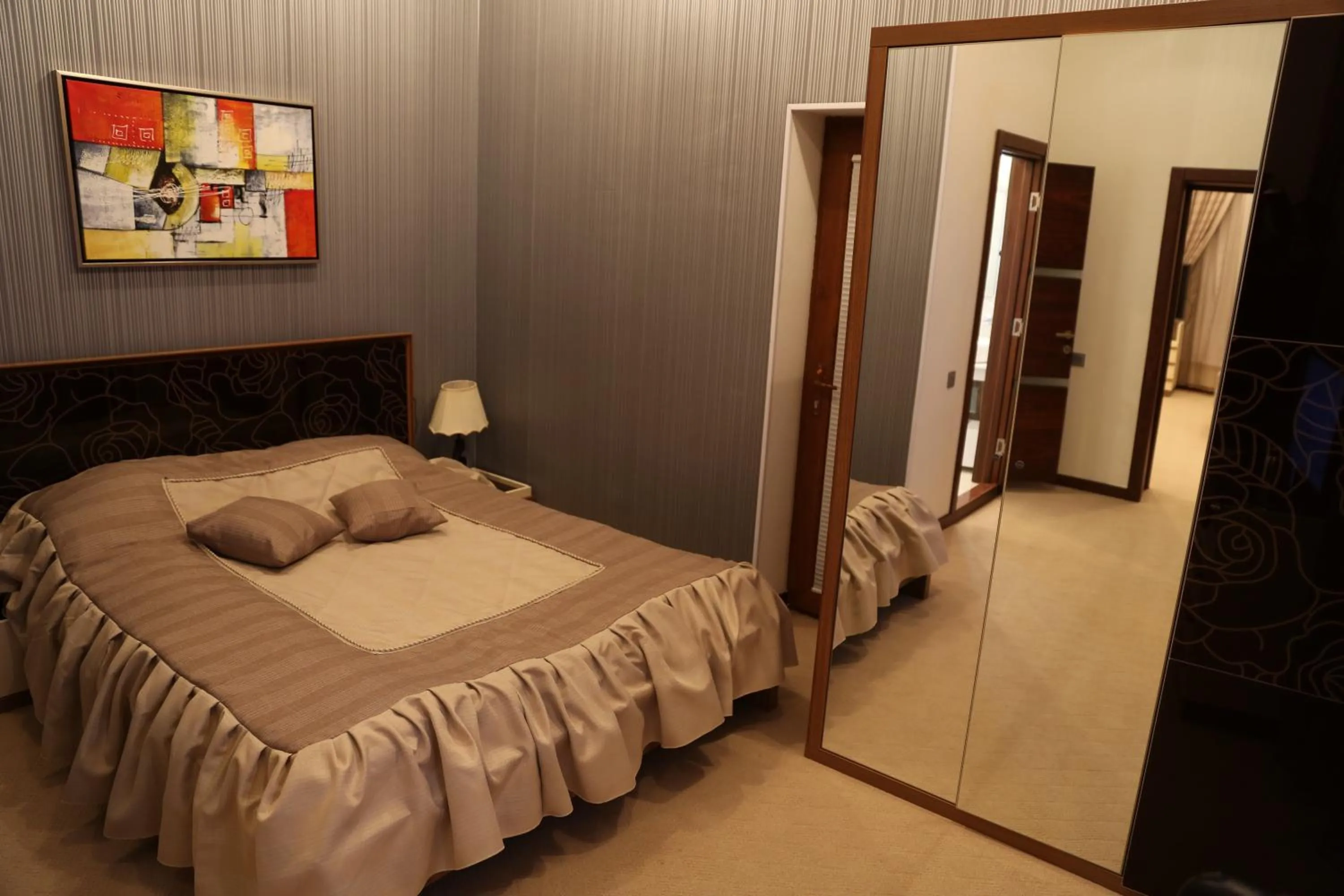 Bathroom, Bed in Luxe Lankaran Hotel