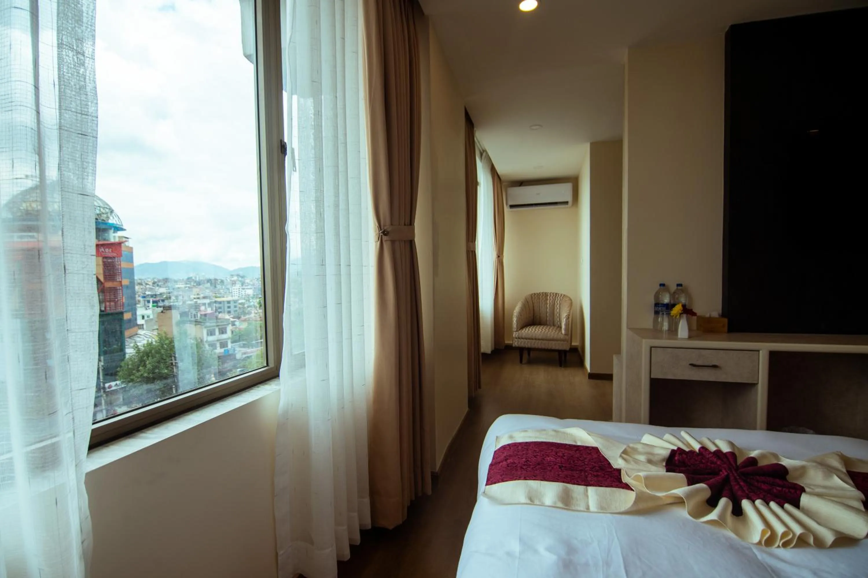 Bed in Hotel Black Diamond - Inside Airport