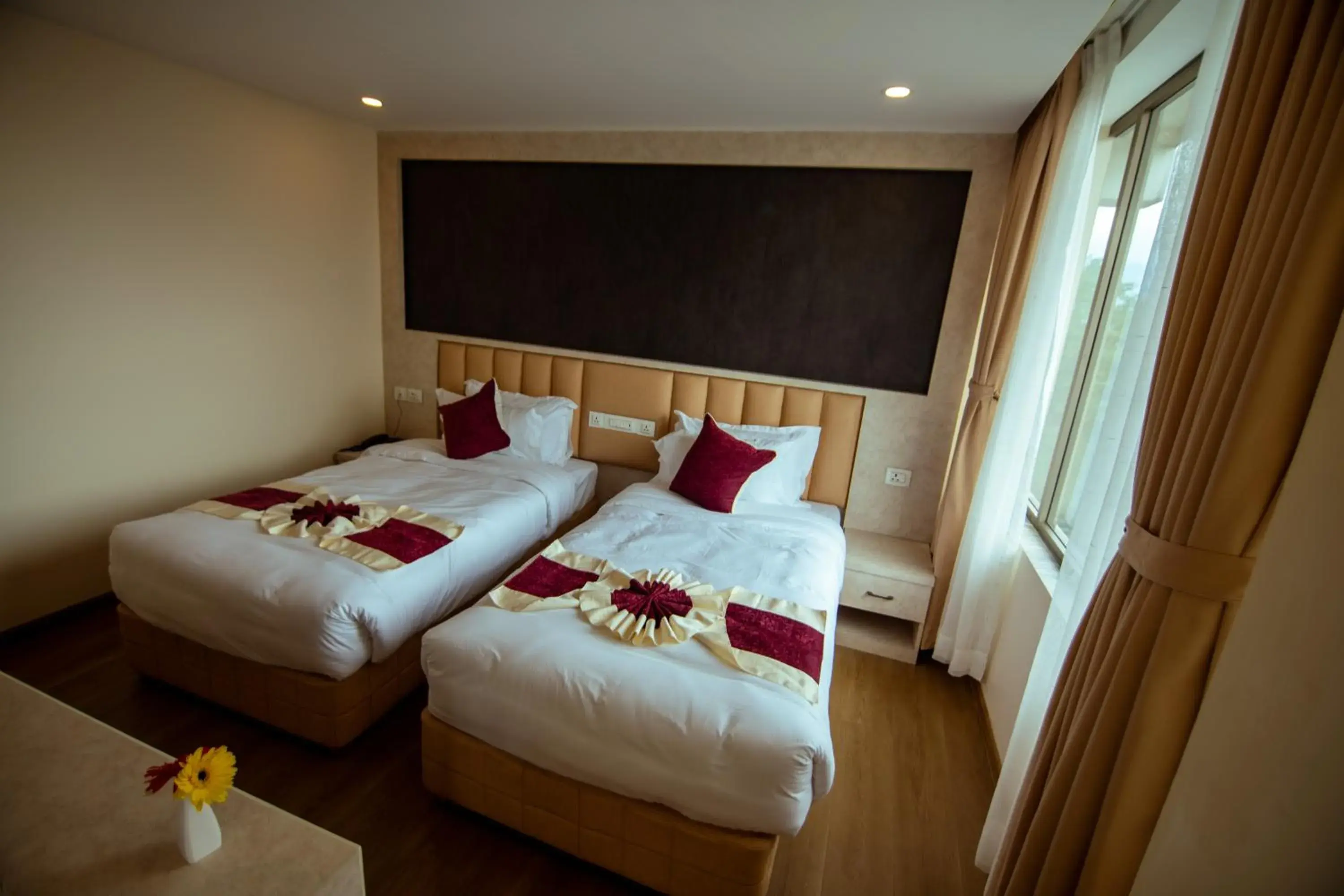 Bed in Hotel Black Diamond - Inside Airport Bed in Hotel Black Diamond - Inside Airport