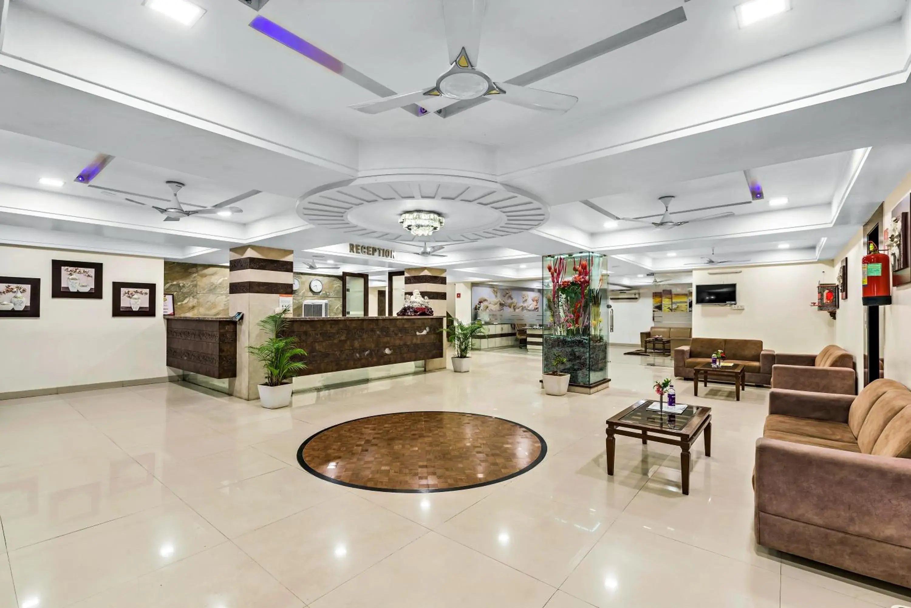 Lobby or reception in Krushnai Resort Lobby or reception in Krushnai Resort