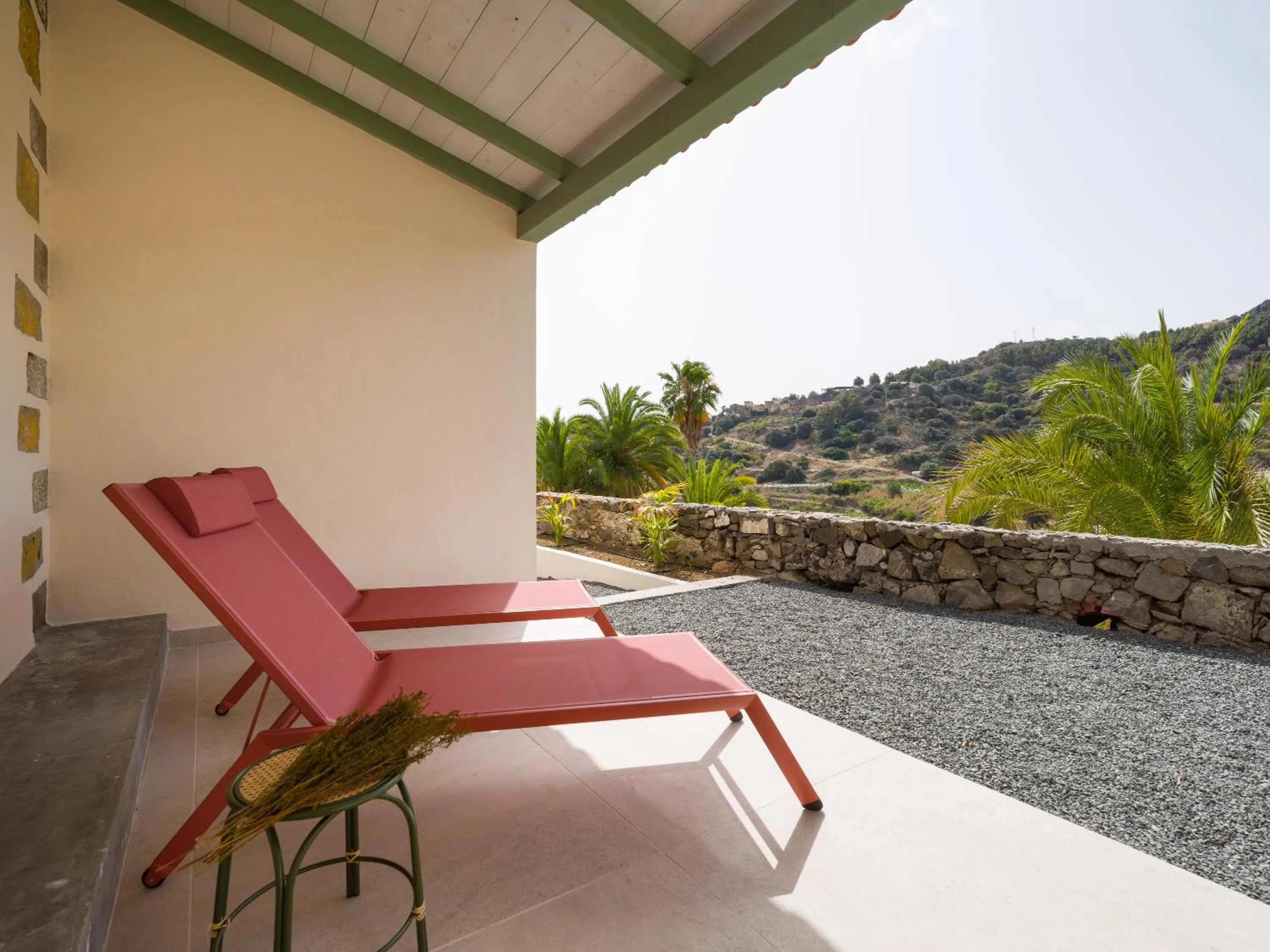 sunbed in Agroturismo Suites Hacienda los Olivos