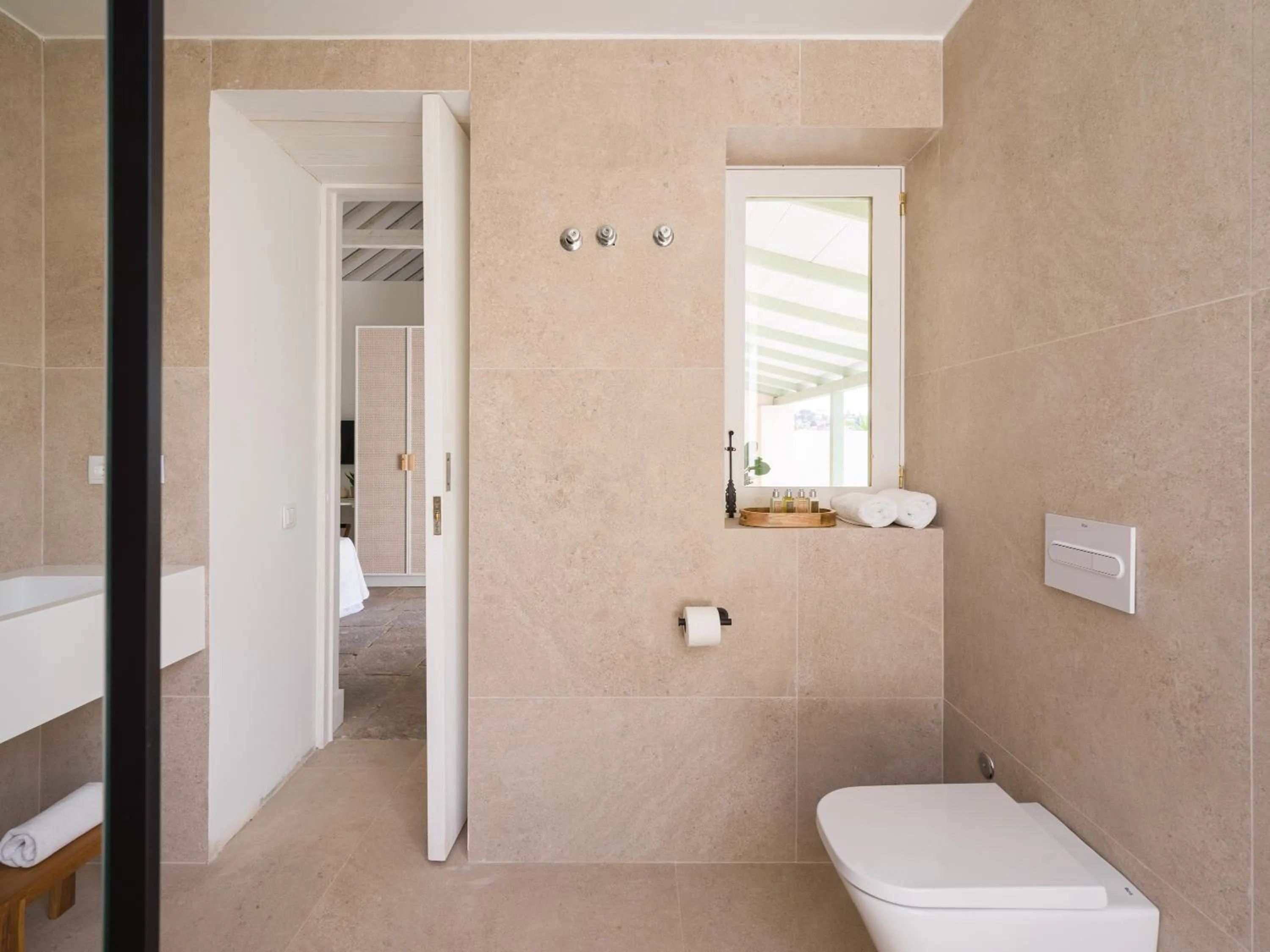 Bathroom in Agroturismo Suites Hacienda los Olivos