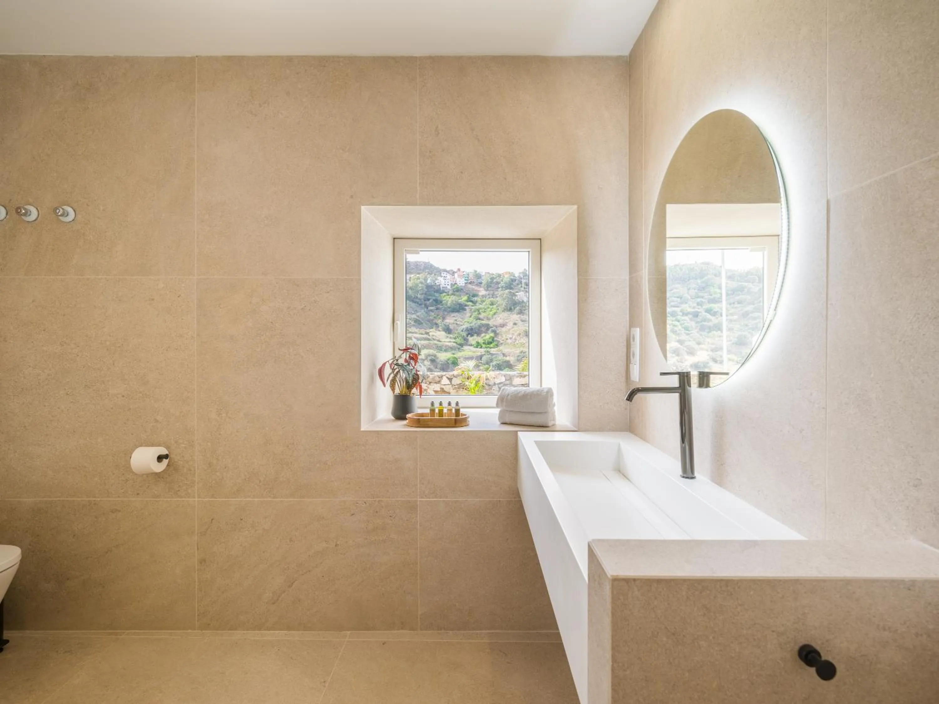 Bathroom in Agroturismo Suites Hacienda los Olivos