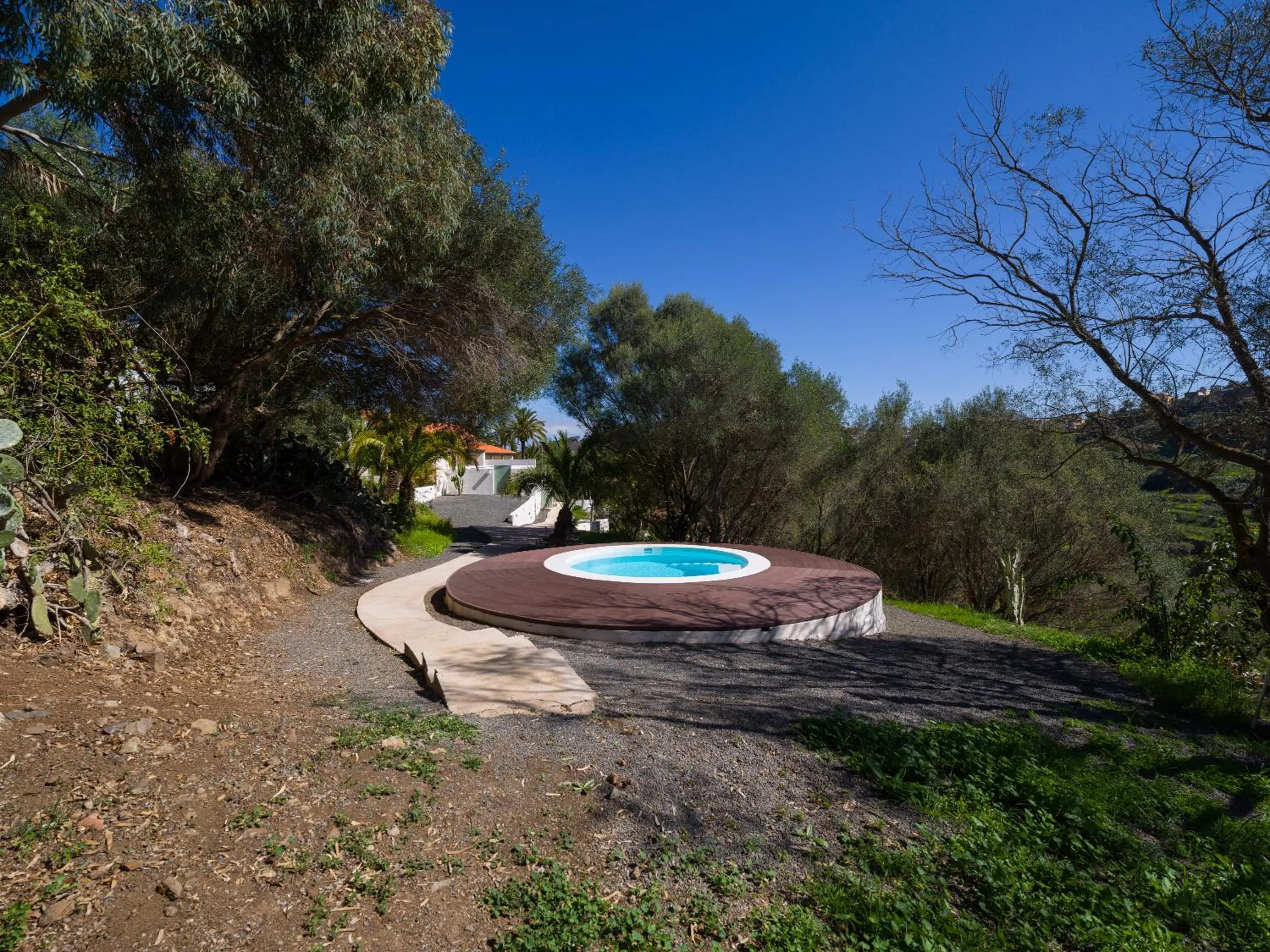 Swimming pool in Agroturismo Suites Hacienda los Olivos