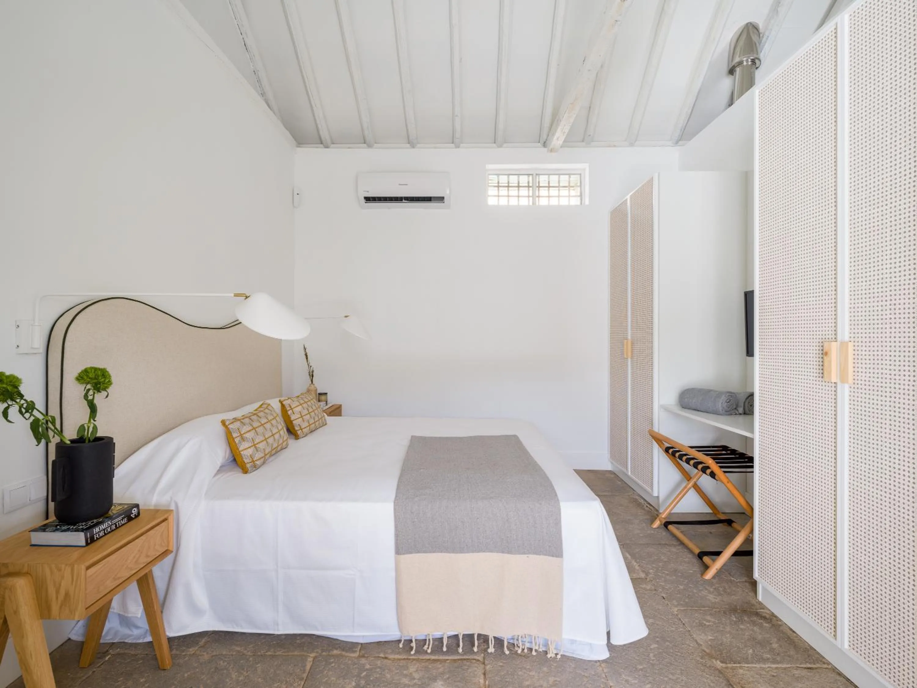 Bed in Agroturismo Suites Hacienda los Olivos
