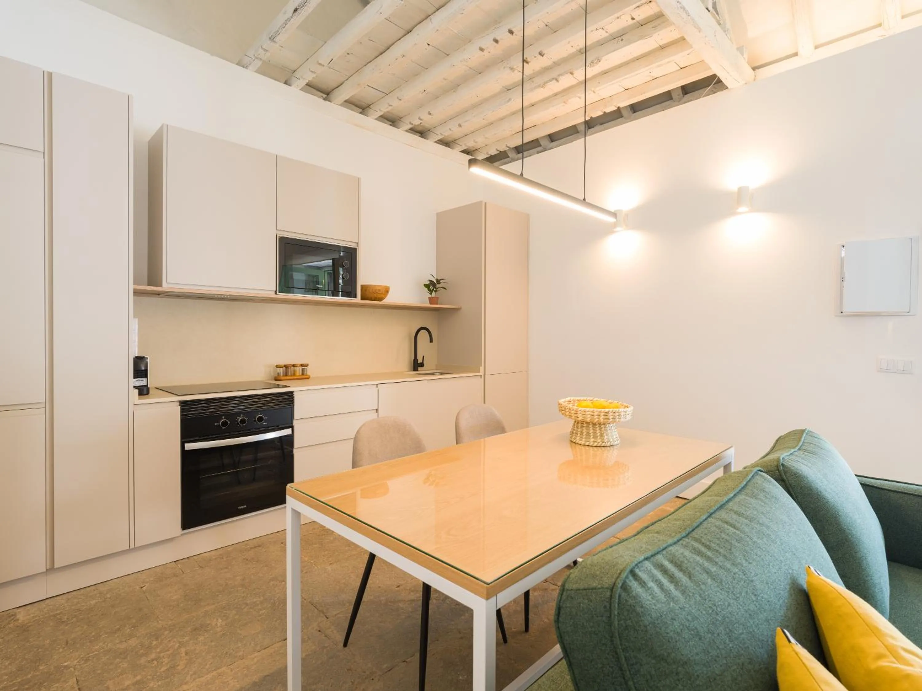 Kitchen or kitchenette in Agroturismo Suites Hacienda los Olivos