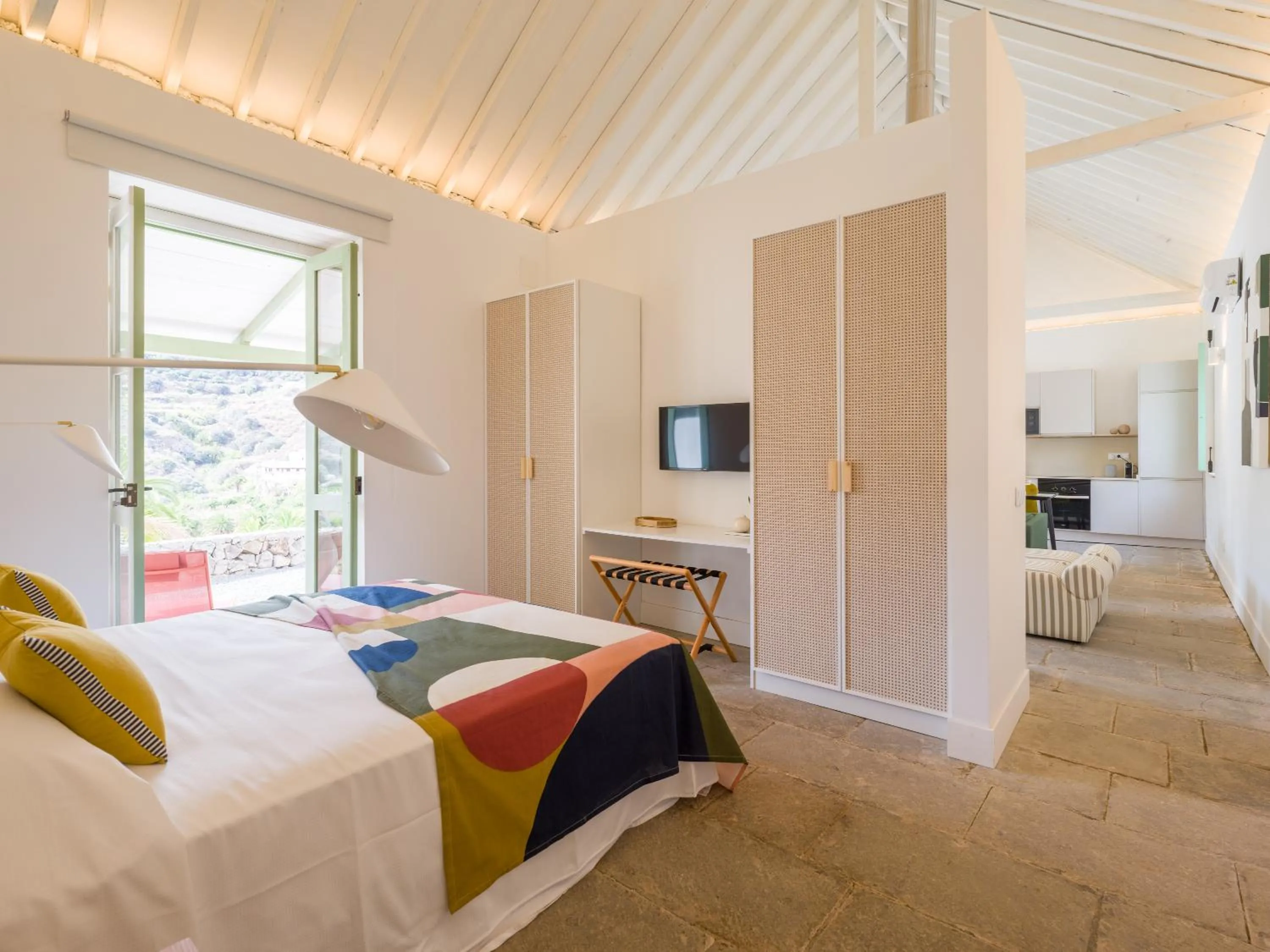Photo of the whole room, Bed in Agroturismo Suites Hacienda los Olivos