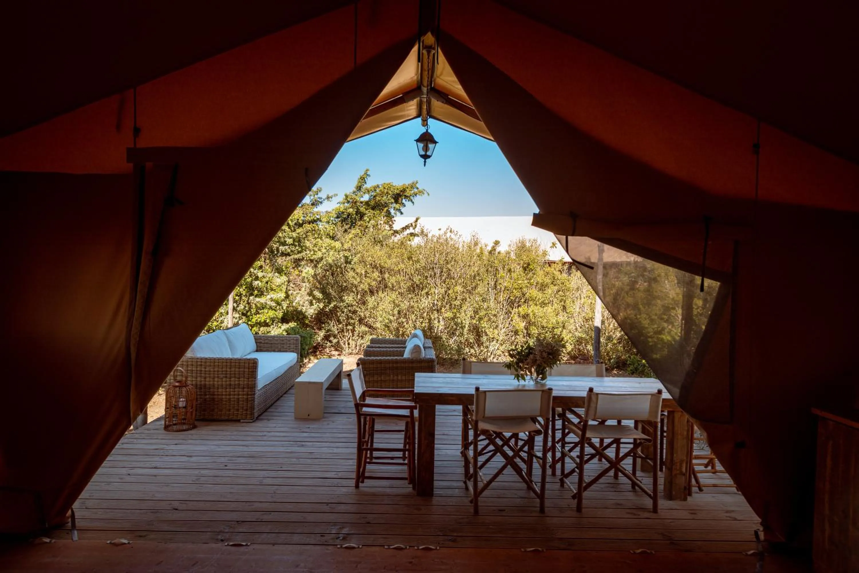 Dune Tent in Resort & Glamping Terre di Sacra in Toscana