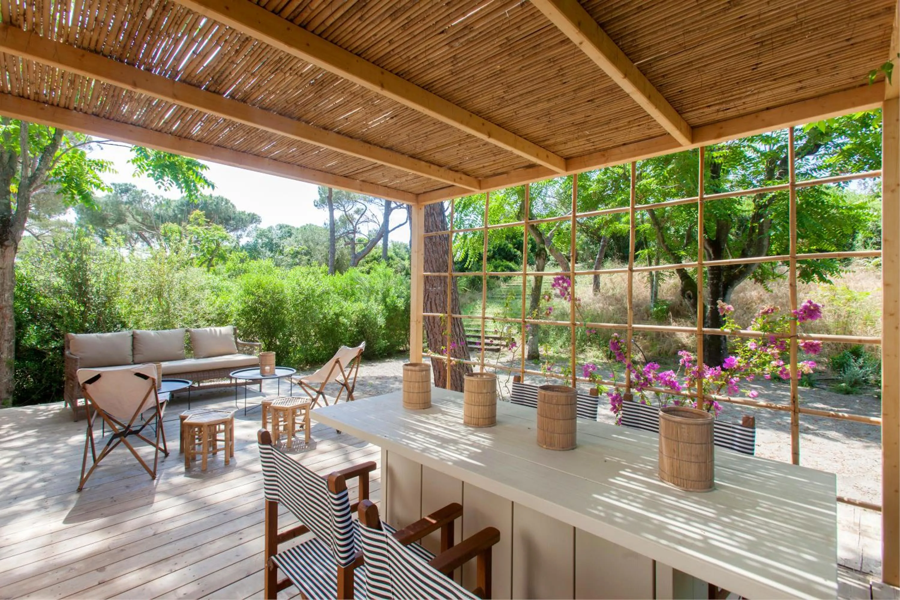 Ecoluxe Lodge Suite with Pool in Resort & Glamping Terre di Sacra in Toscana