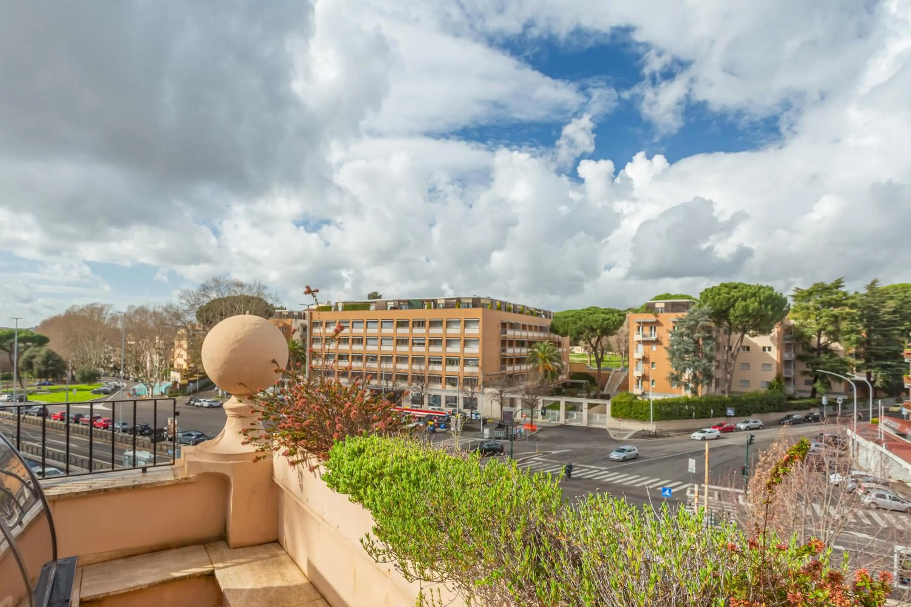 Balcony/Terrace in Hotel The Corner Roma