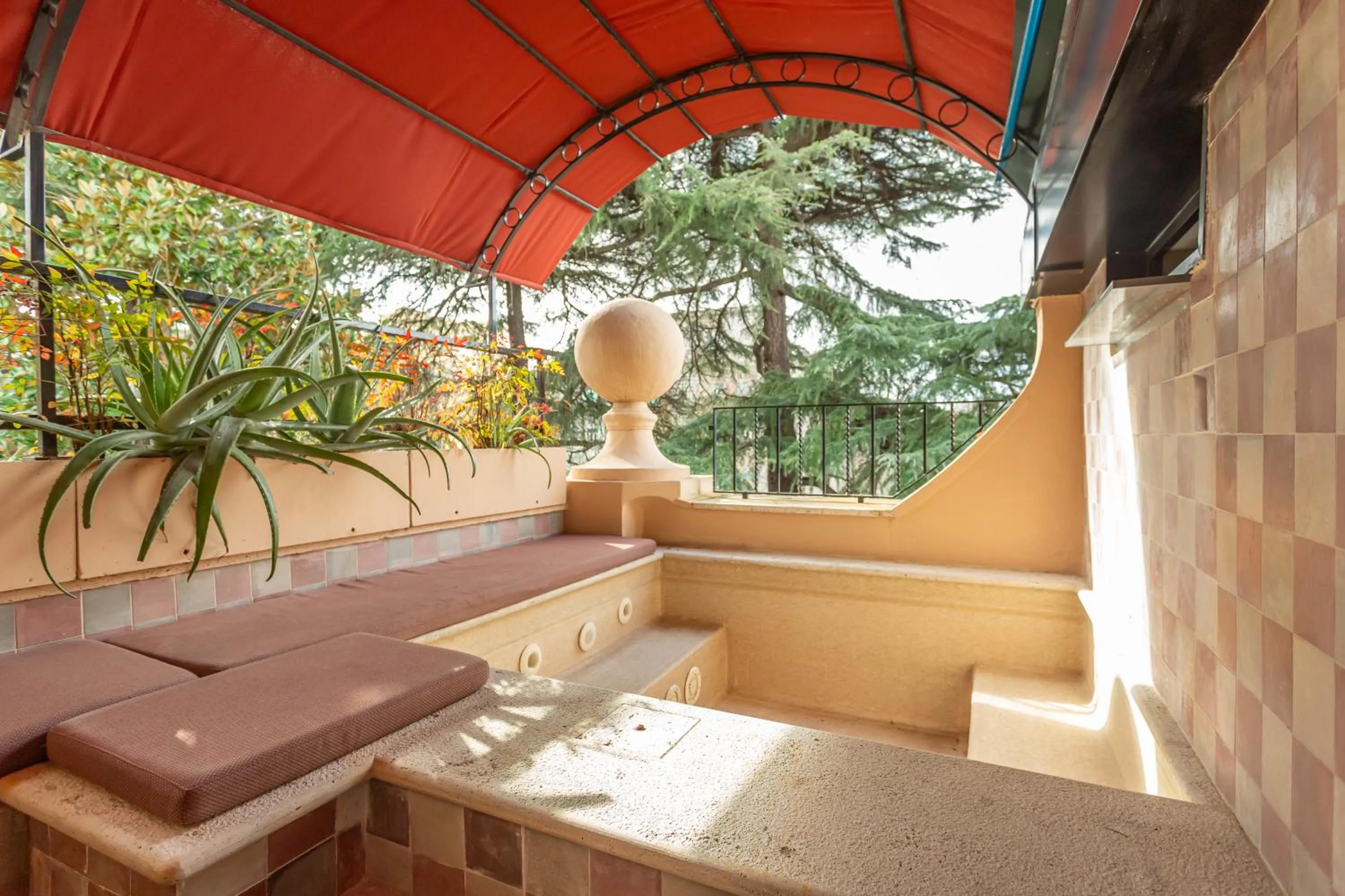 Balcony/Terrace in Hotel The Corner Roma