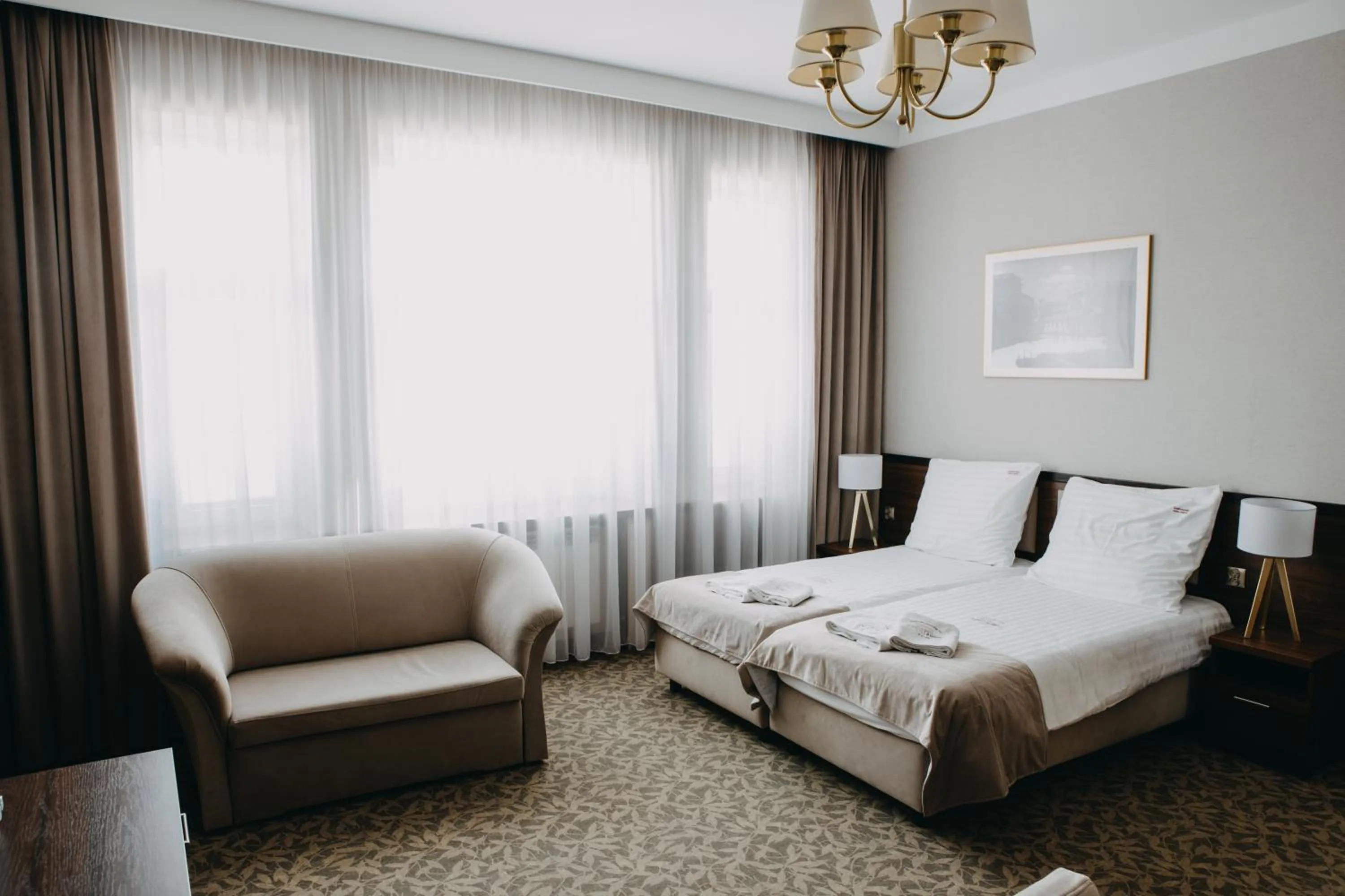 Seating area in Willa Irena