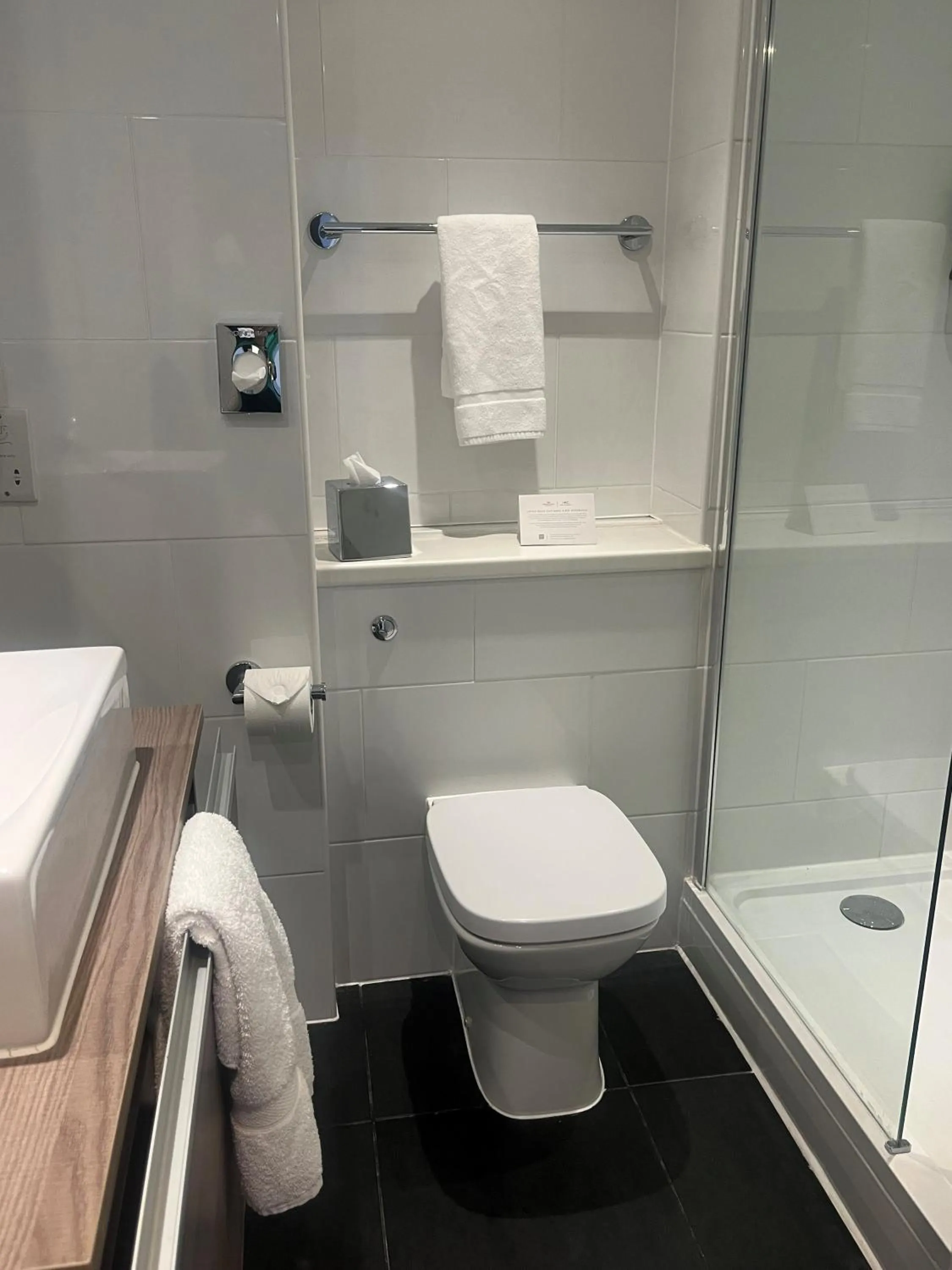 Toilet in Crowne Plaza Plymouth by IHG