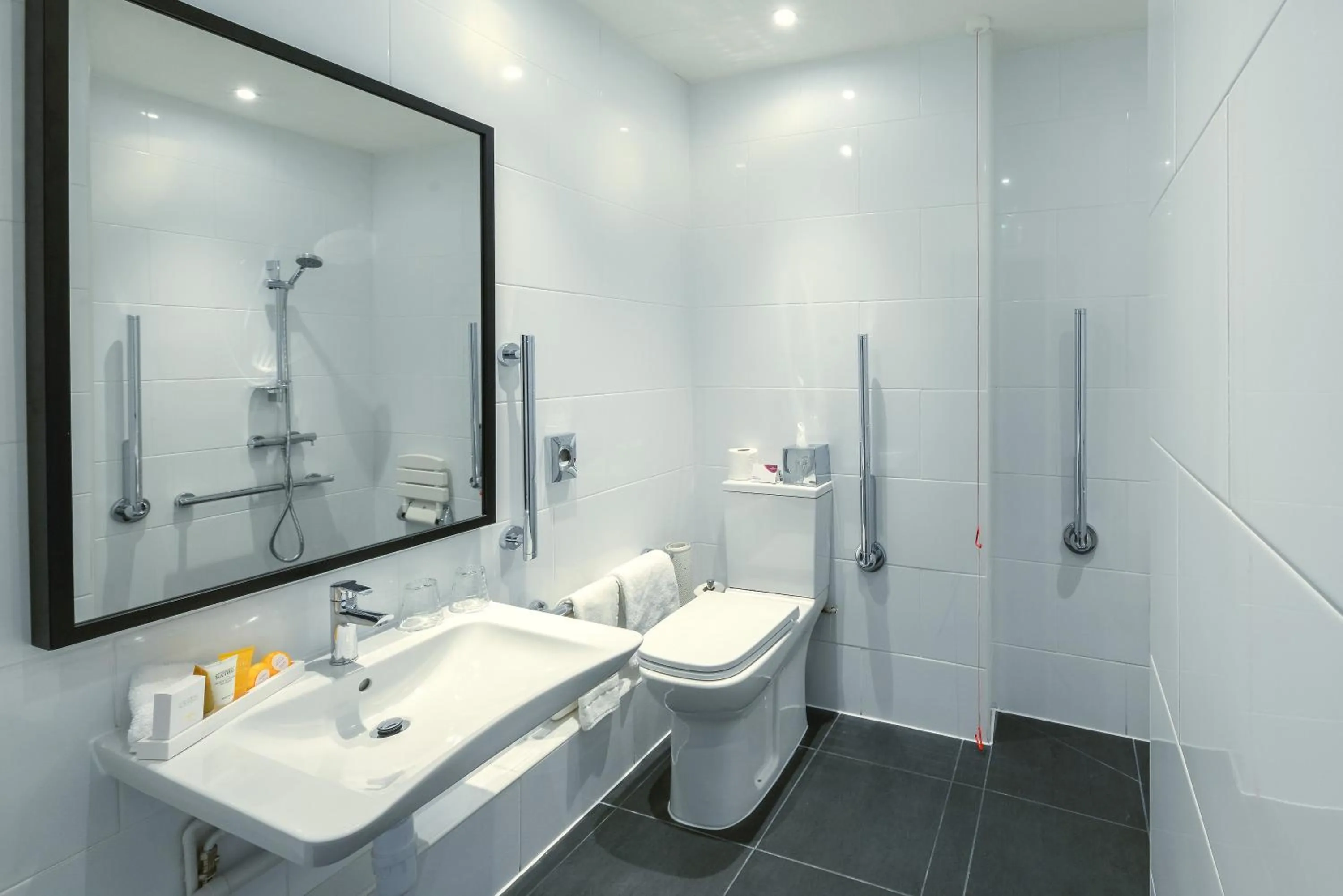 Toilet in Crowne Plaza Plymouth by IHG