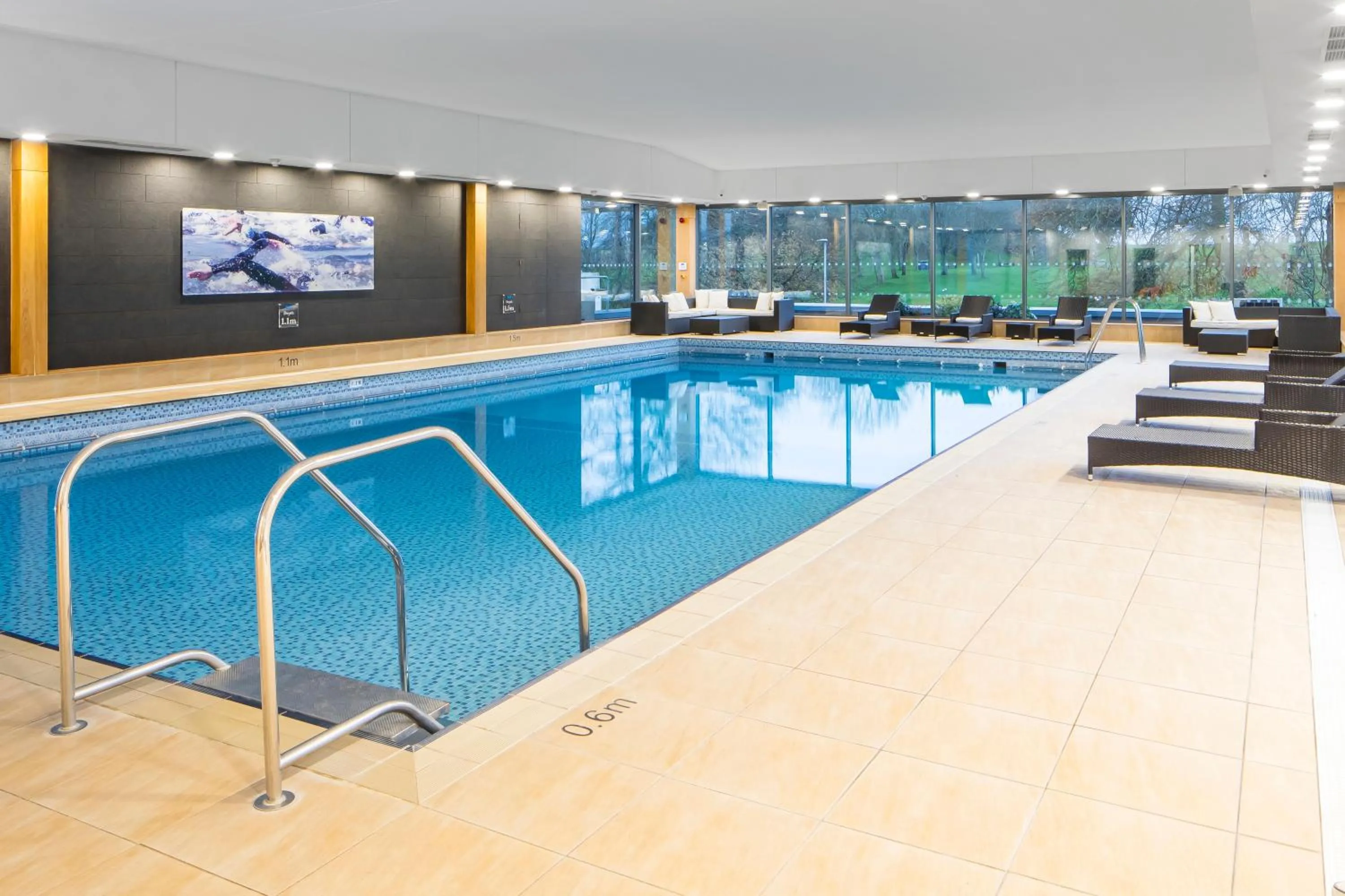 Swimming pool in Crowne Plaza Plymouth by IHG