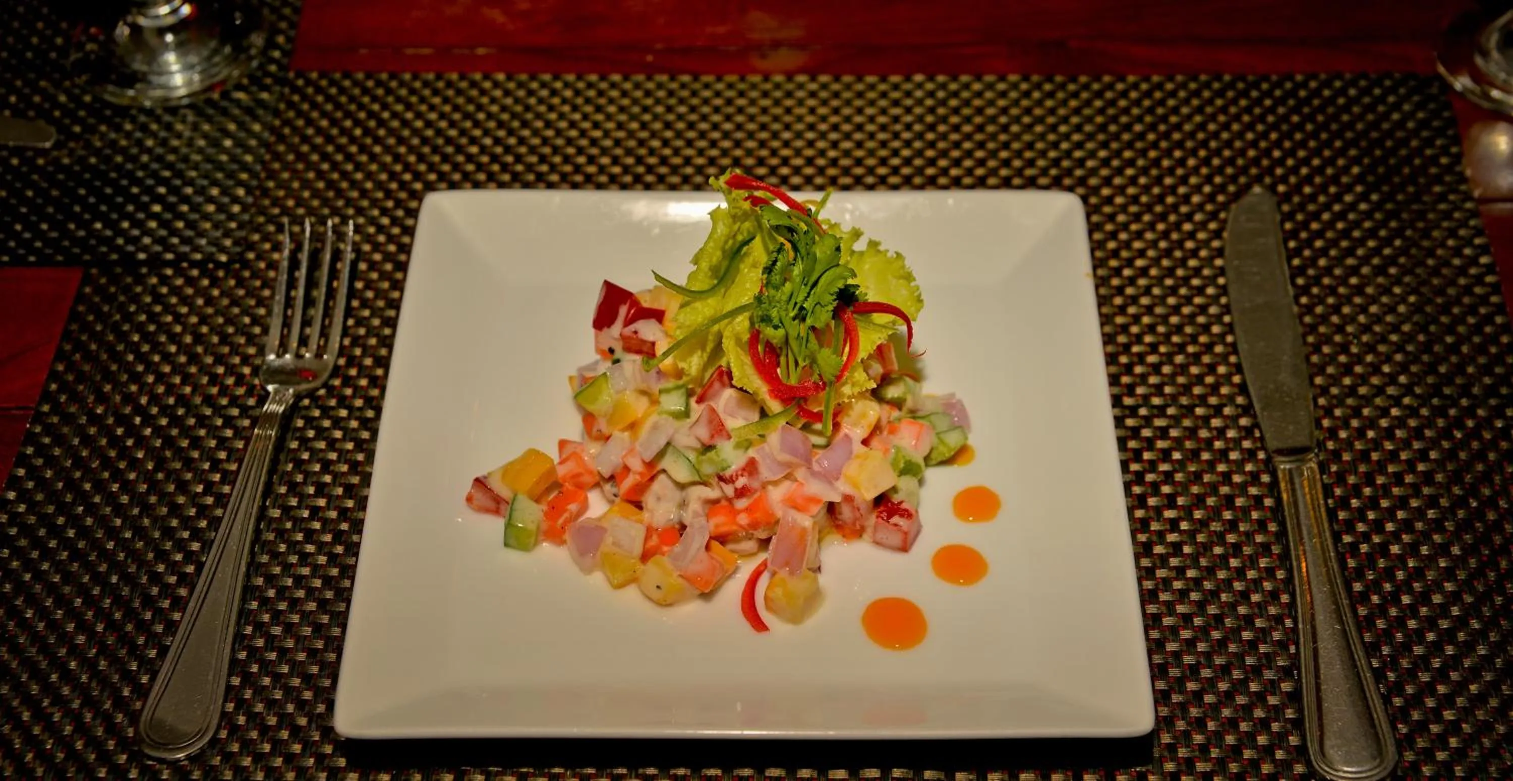 Dinner in Ceylan Lodge