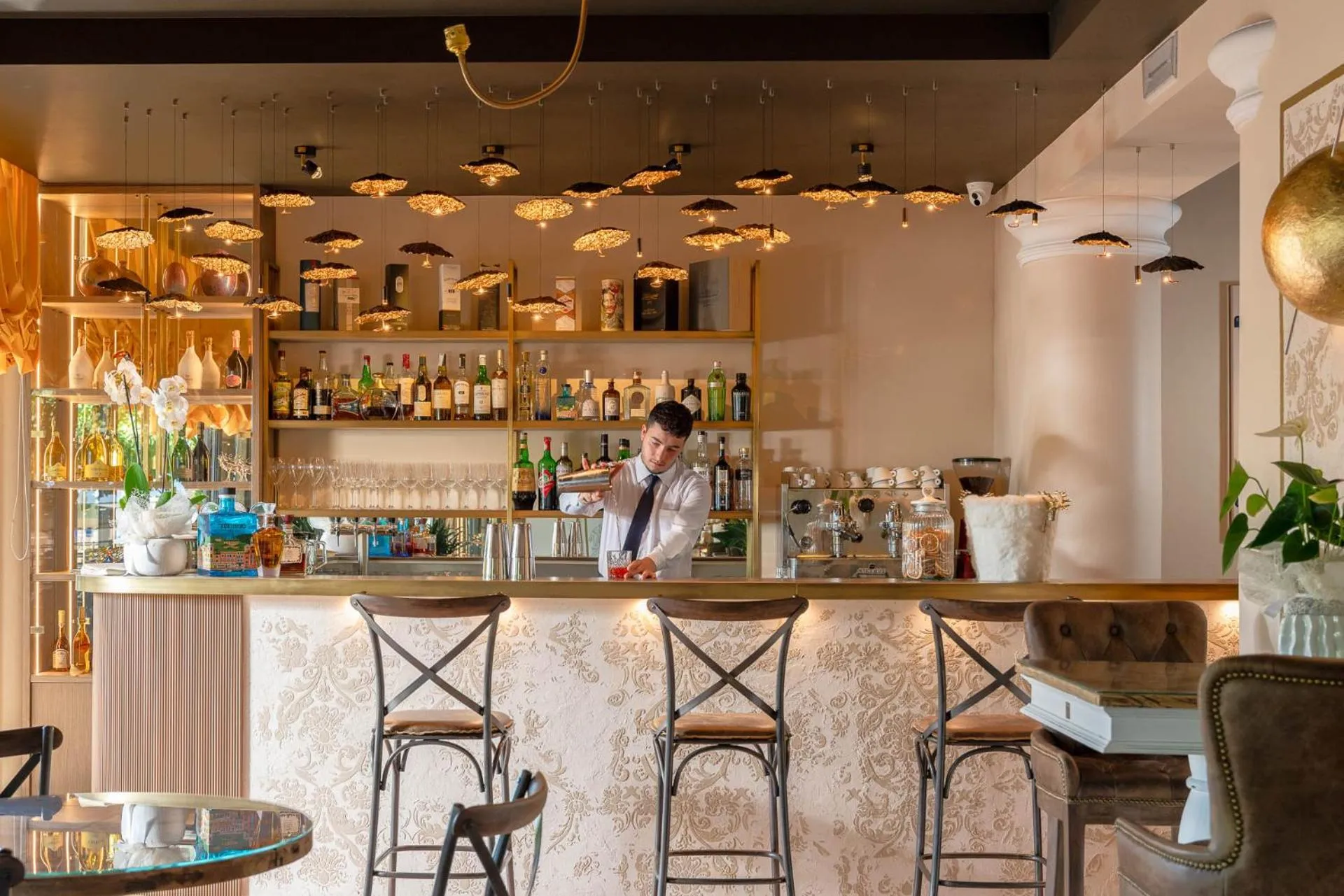 Lobby or reception in Hotel Mazzanti