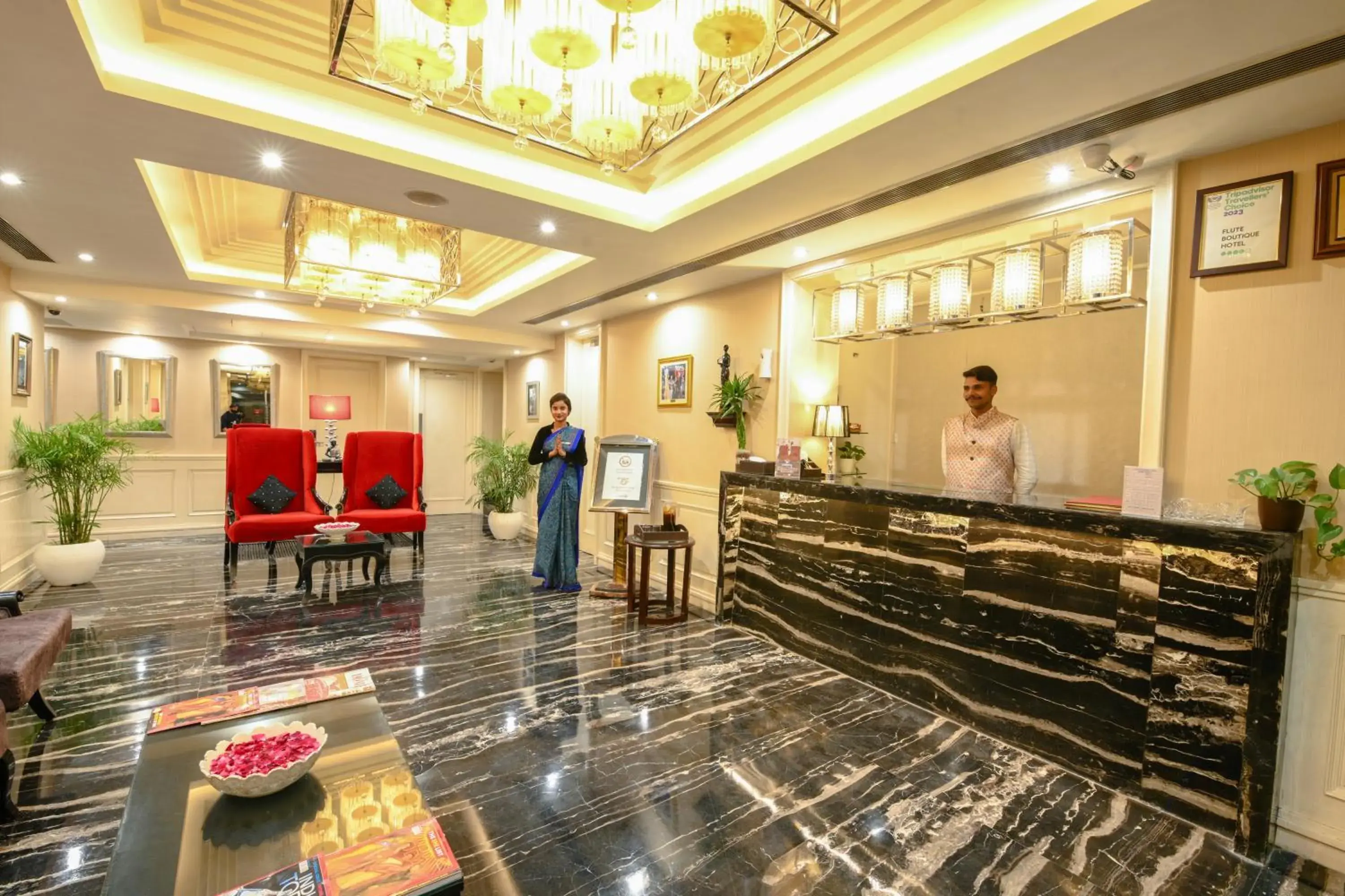 Lobby or reception in Flute Boutique by Hotel 91 Lobby or reception in Flute Boutique by Hotel 91