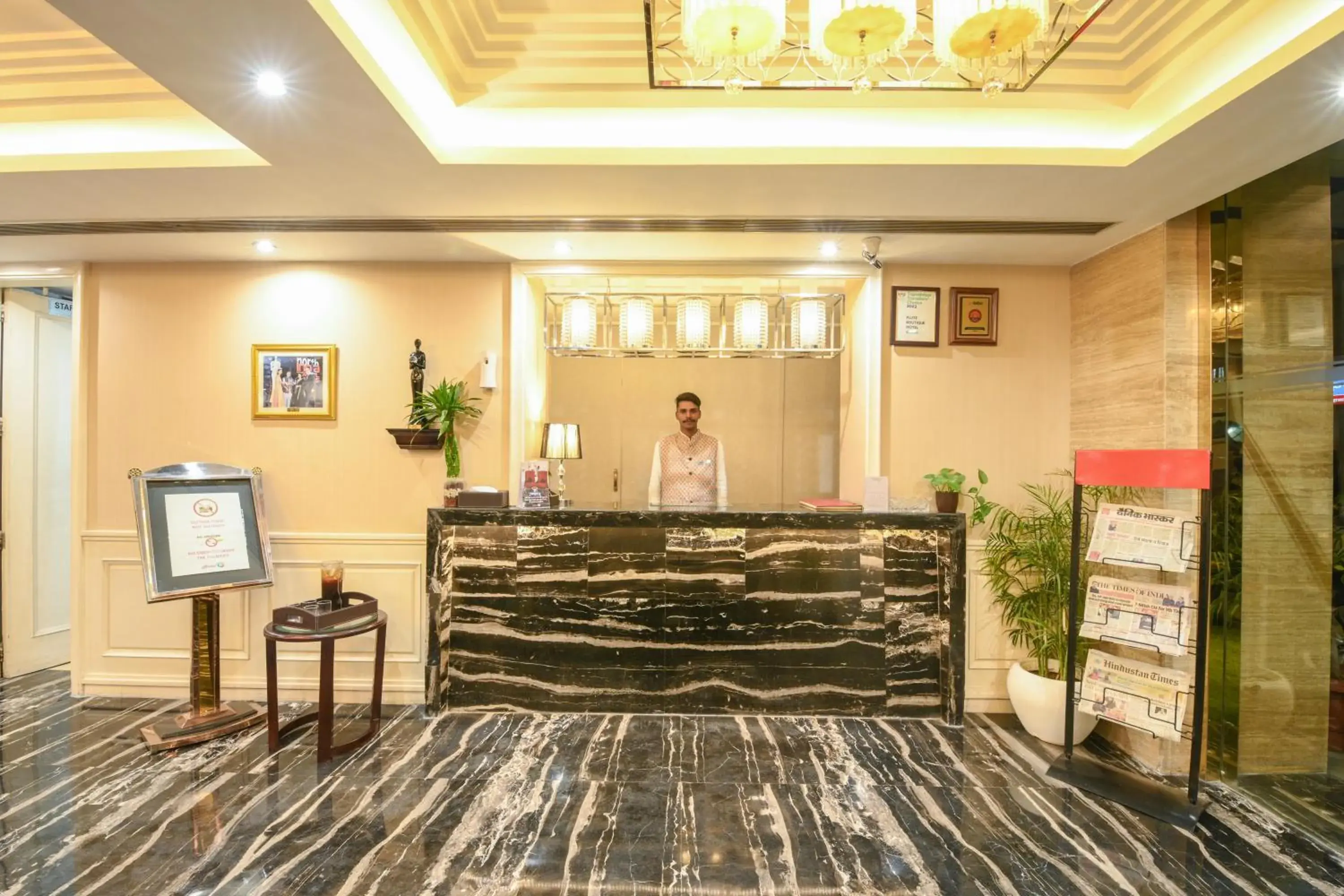 Lobby or reception in Flute Boutique by Hotel 91 Lobby or reception in Flute Boutique by Hotel 91