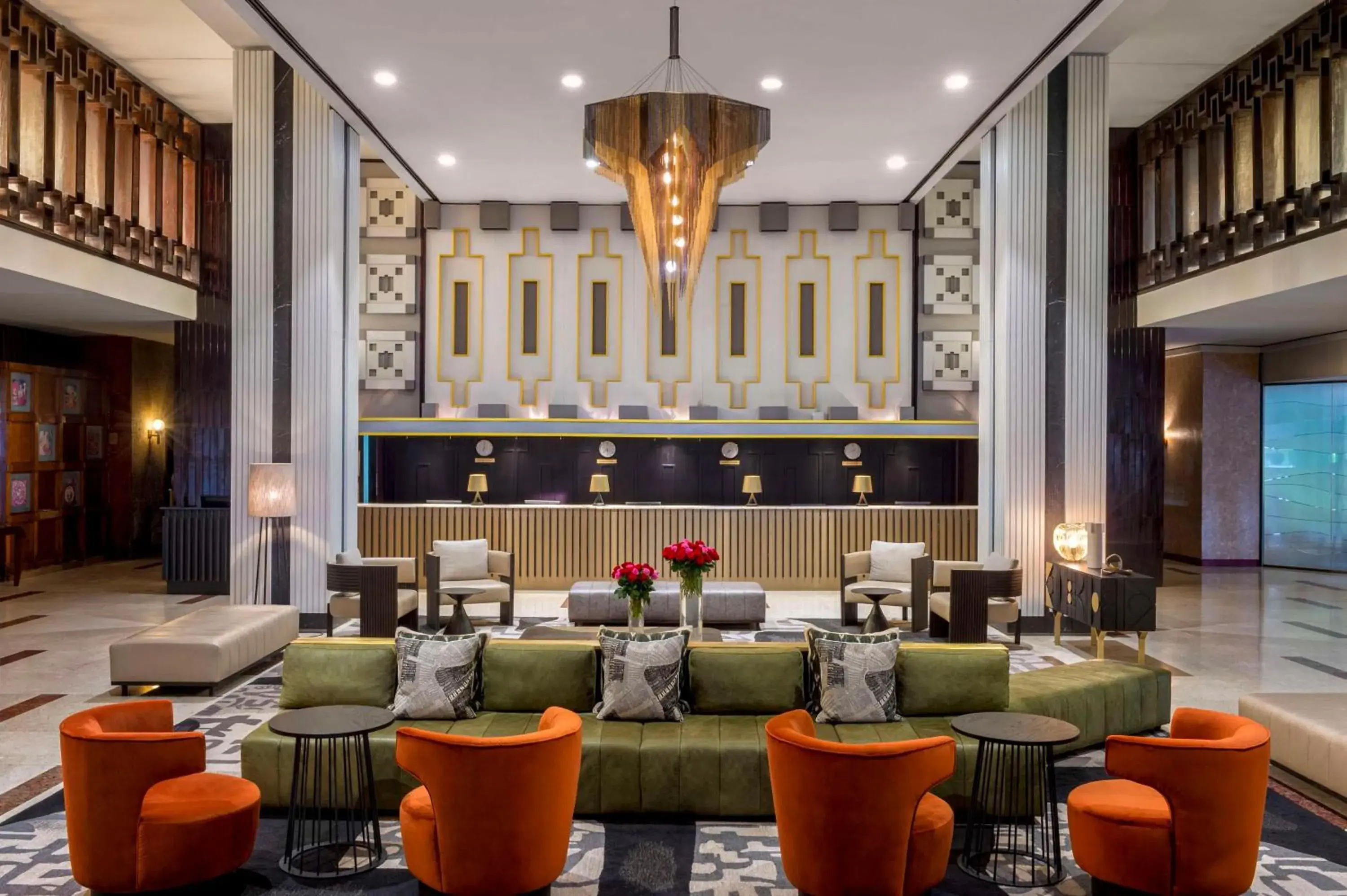 Lobby or reception in Hilton Addis Ababa Lobby or reception in Hilton Addis Ababa